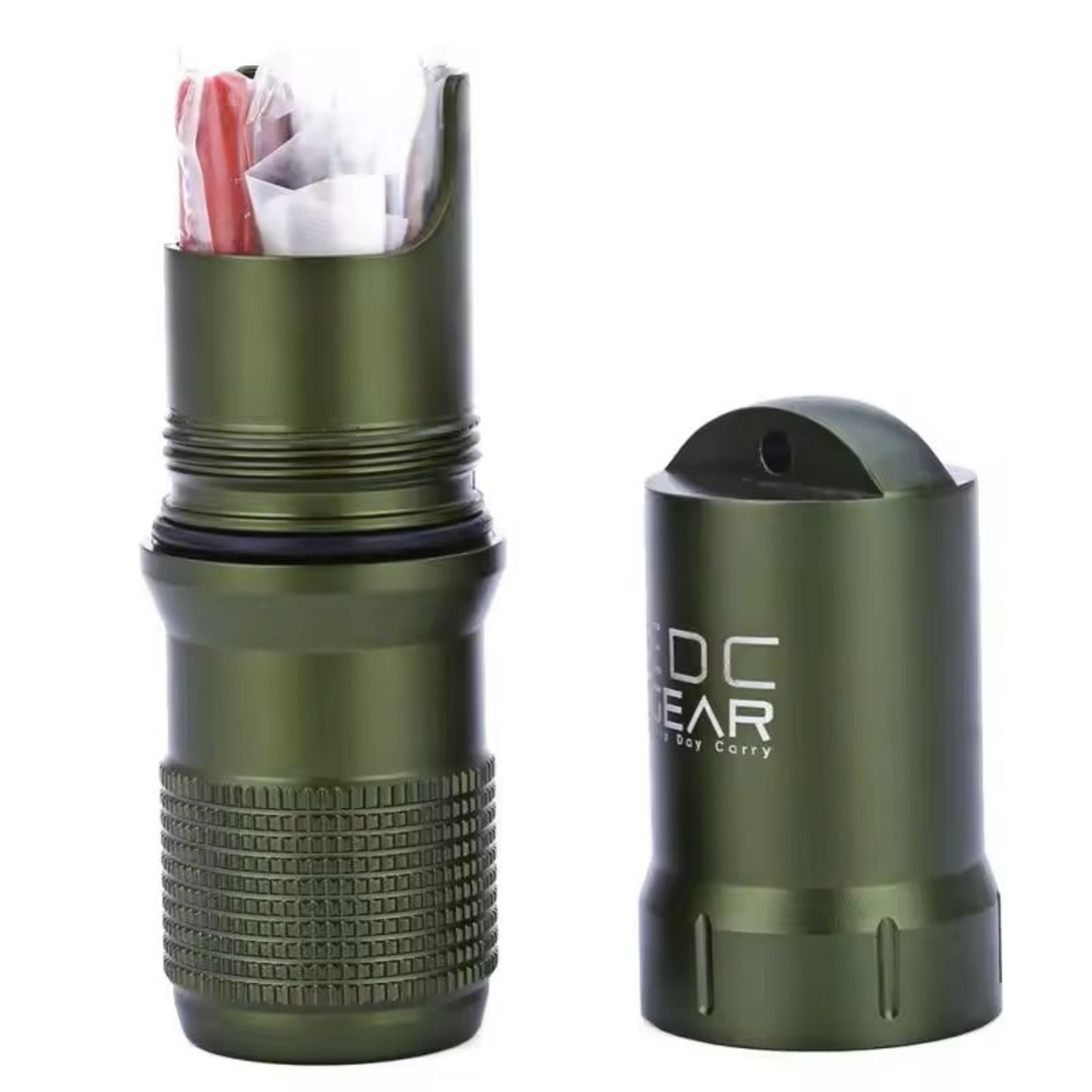 waterproof capsule storage container edc survival box