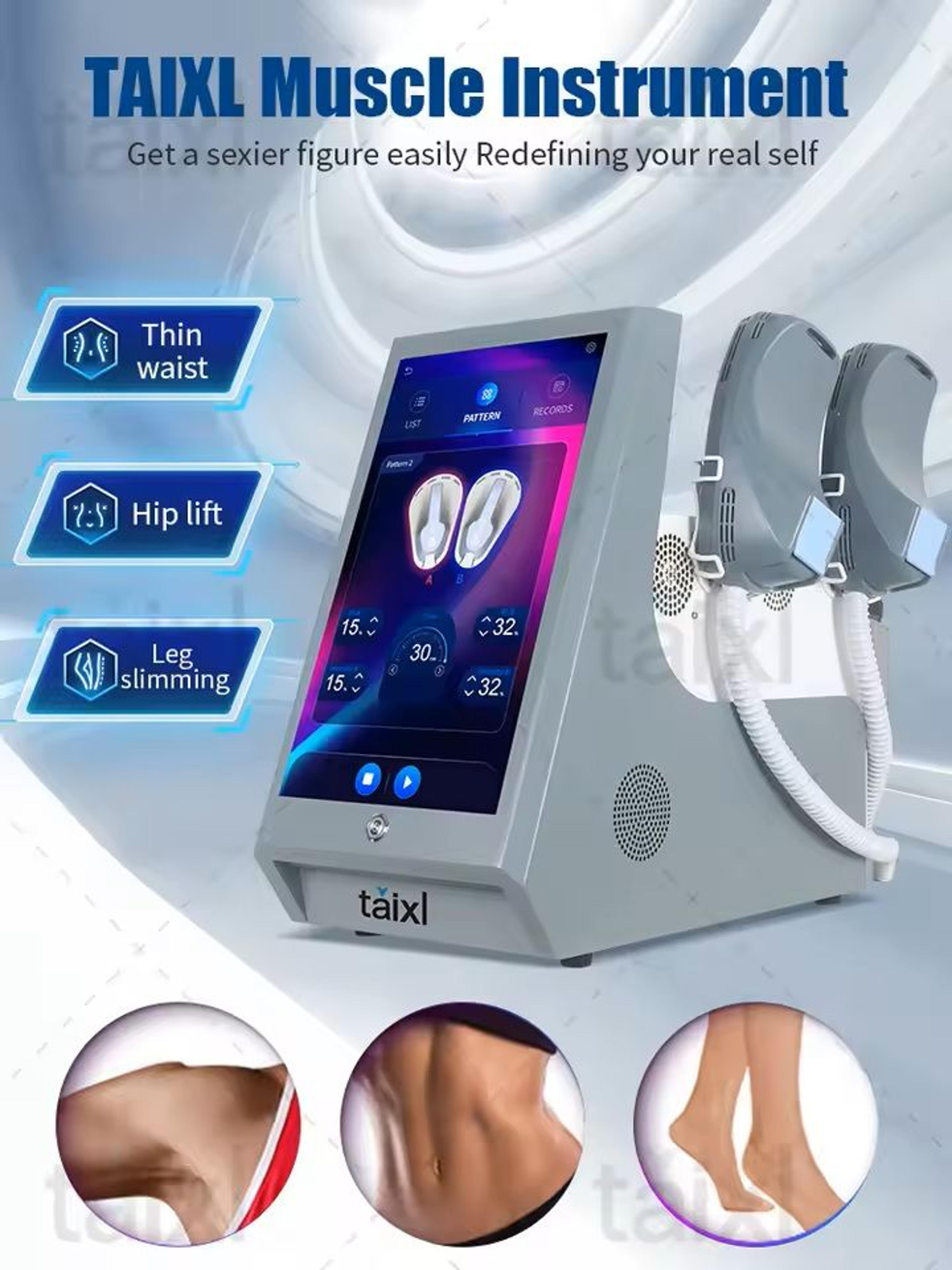 6500w rf body sculpt machine electromagnetic muscle stimulator slimming device