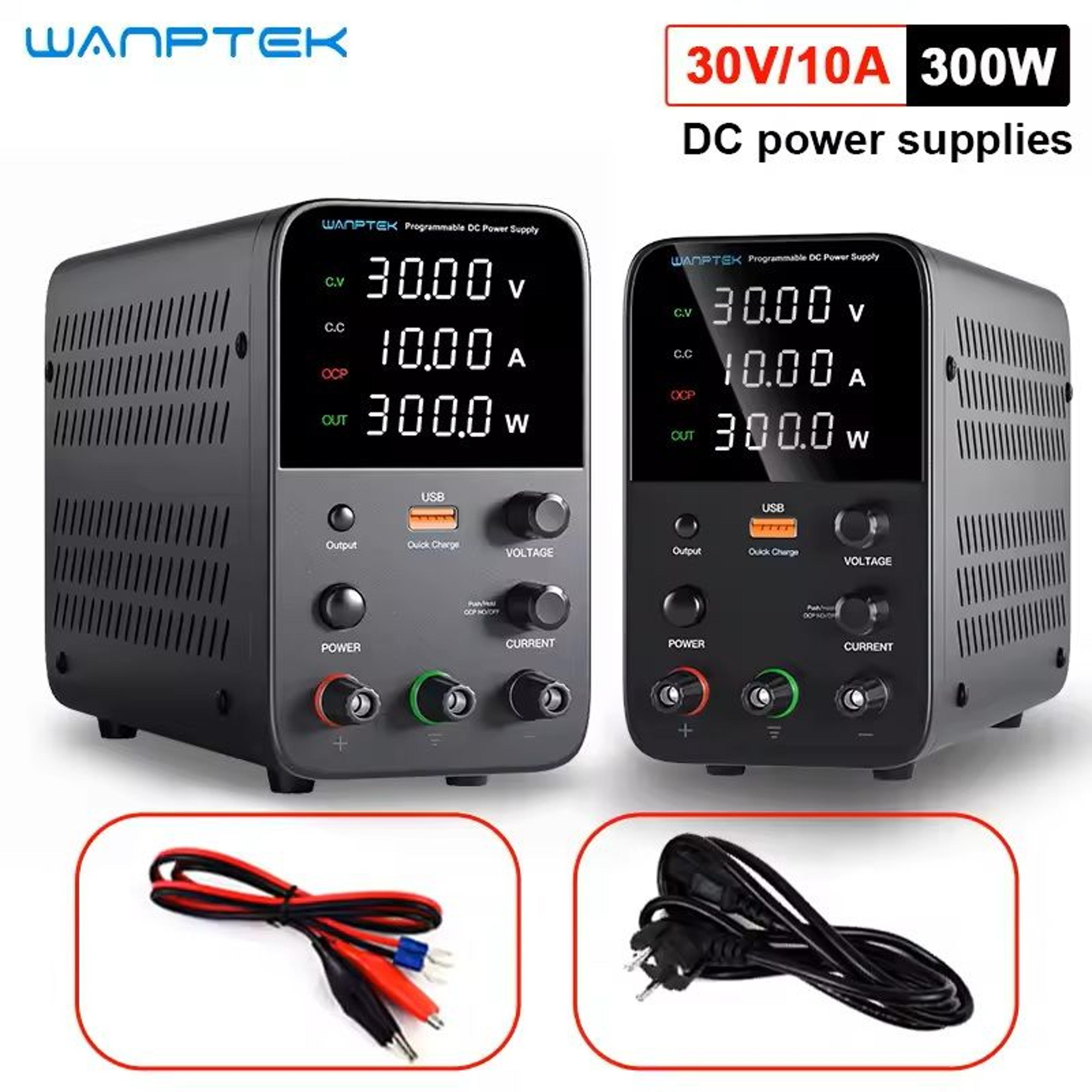 programmable dc power supply 30v 10a voltage current regulator