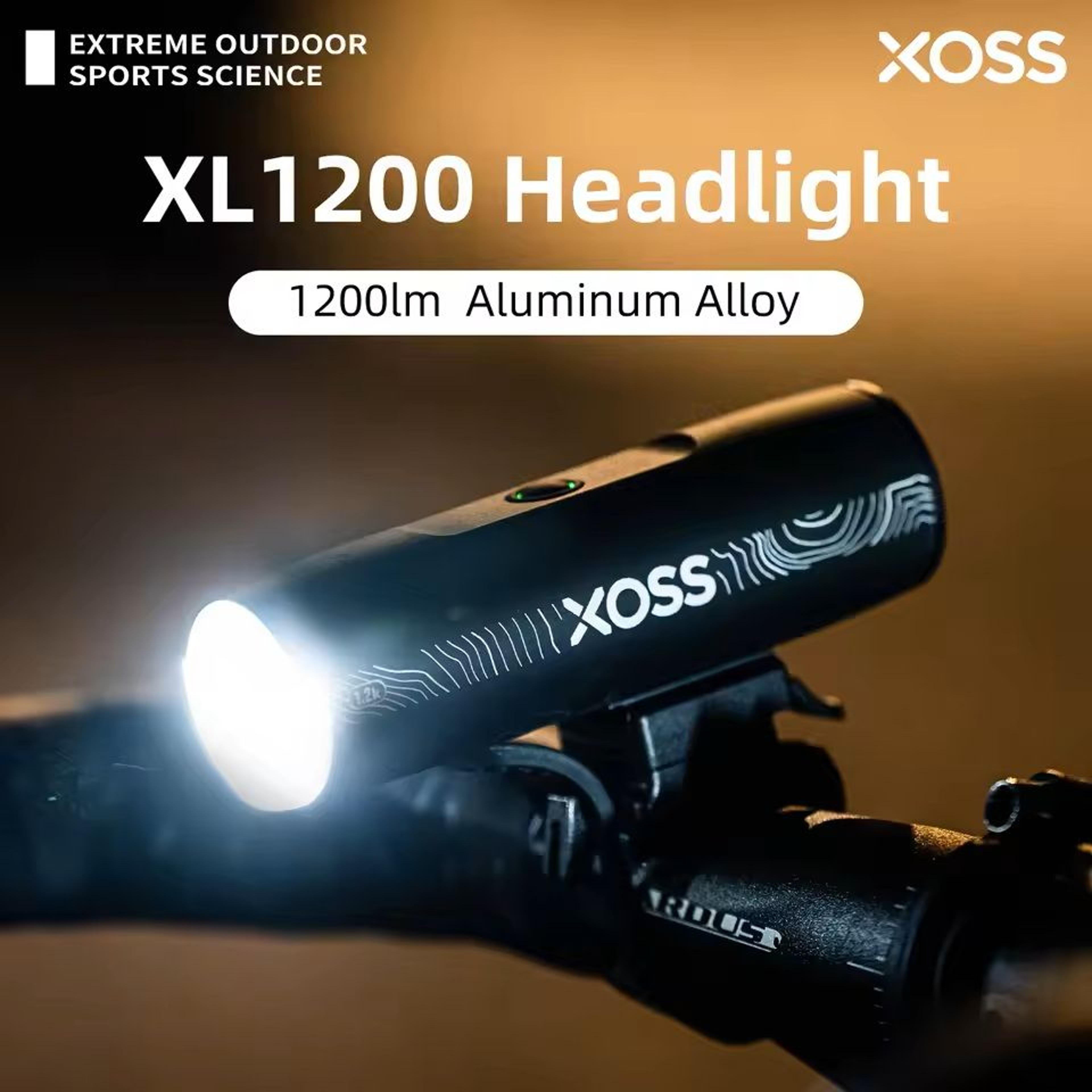 rechargeable bike headlight waterproof aluminum front lamp
