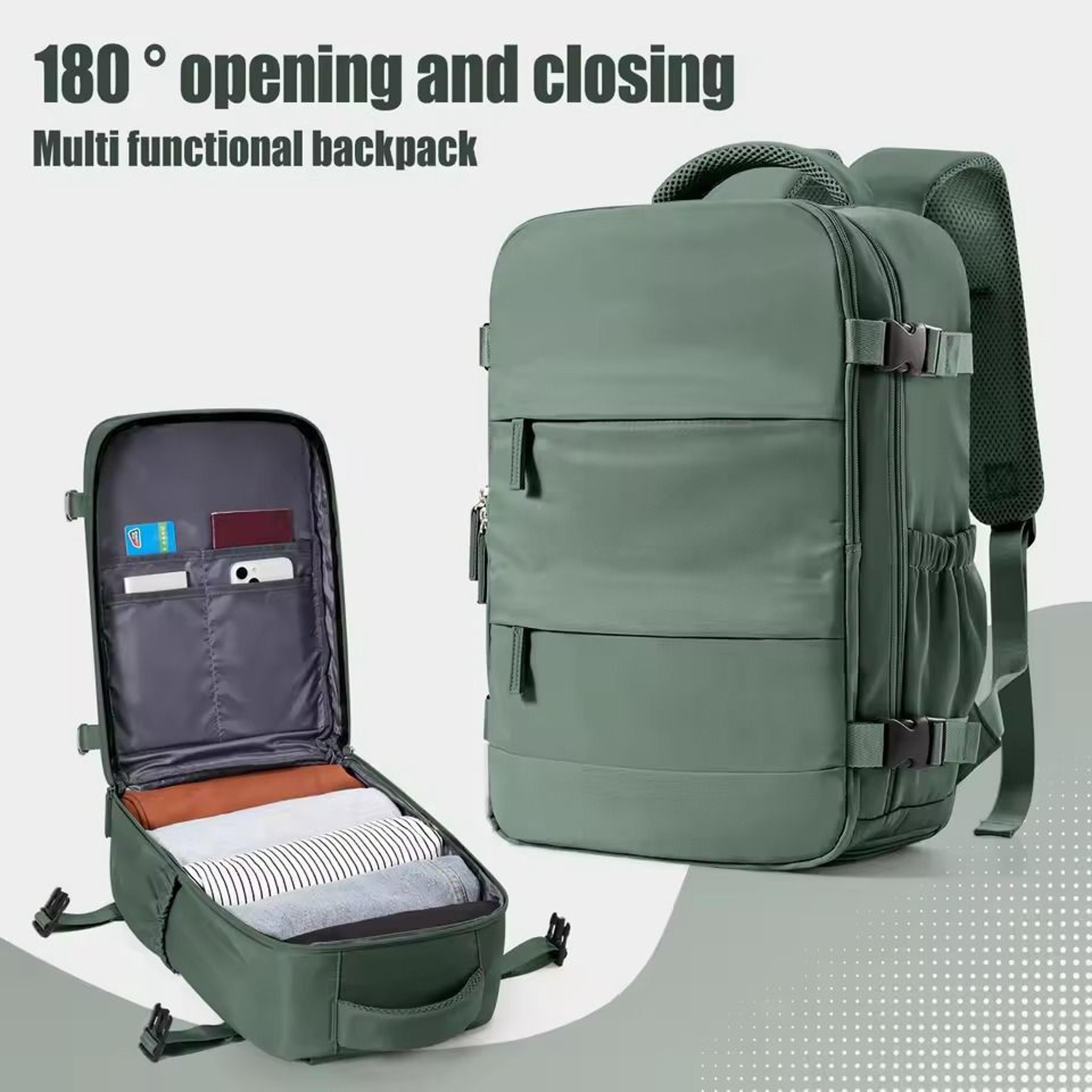 travel cabin backpack carry-on bag with laptop compartment