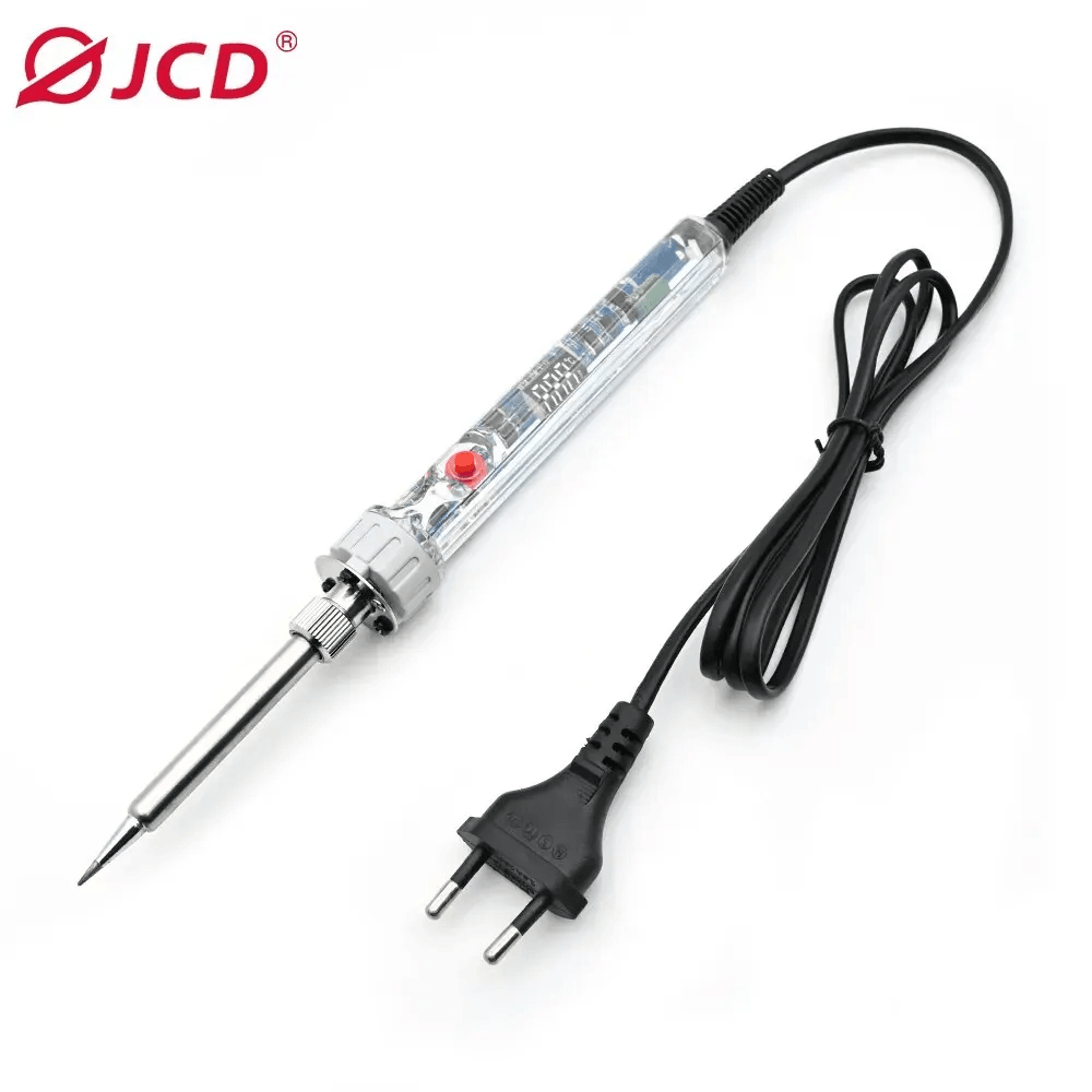 digital display soldering iron with adjustable temperature and switch control