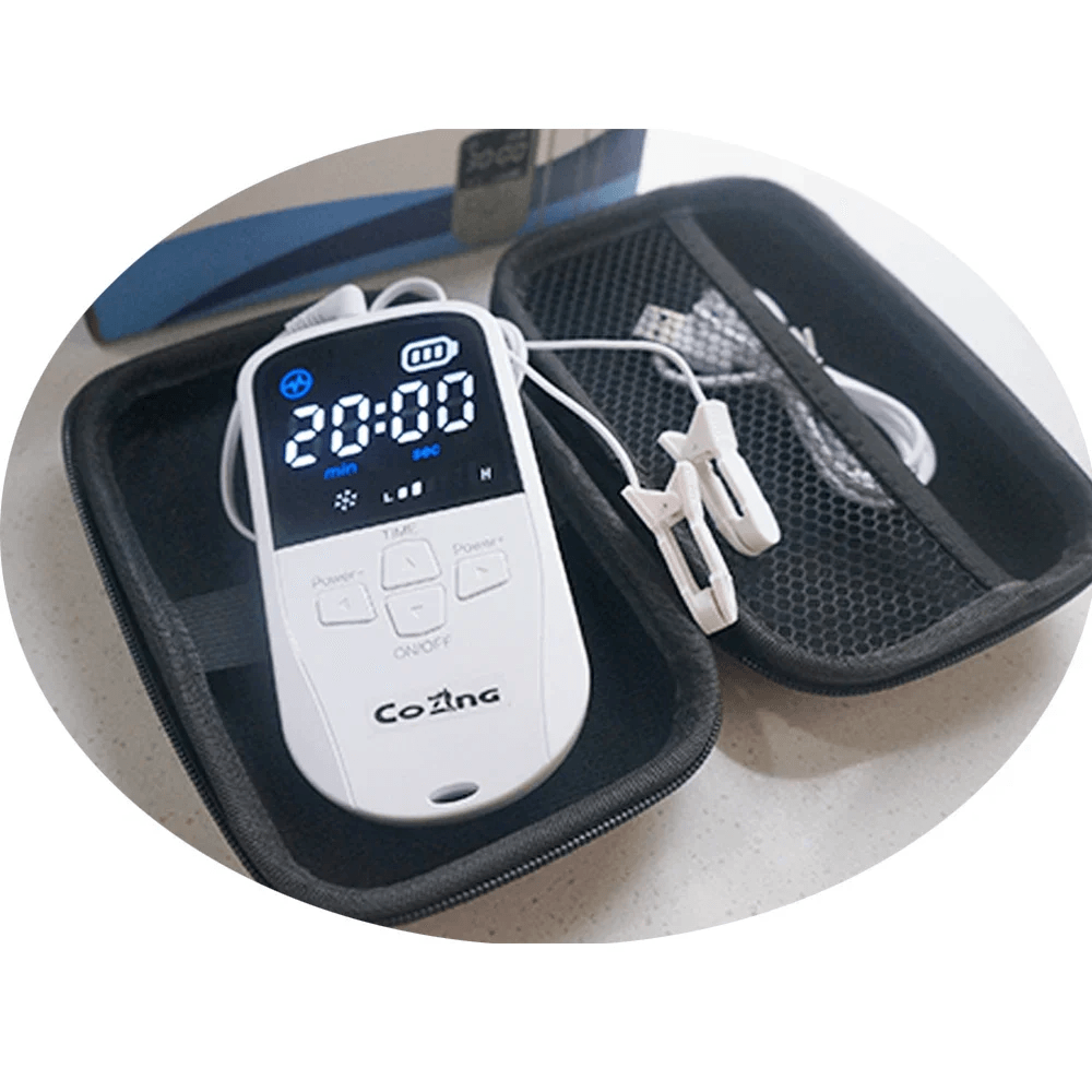 neurotherapy sleep and anxiety relief device with ces alpha brain stimulation
