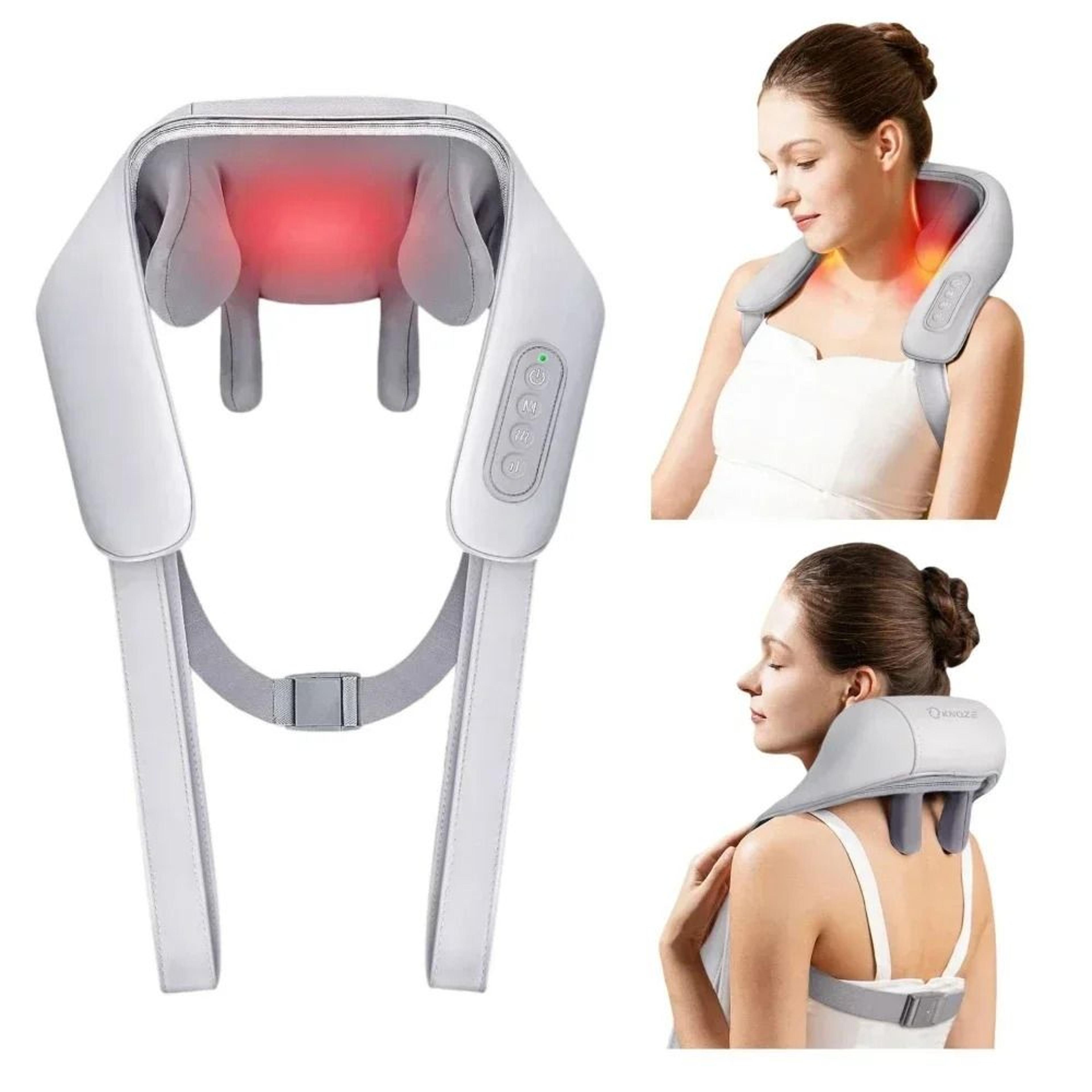 portable heated neck and shoulder massage shawl