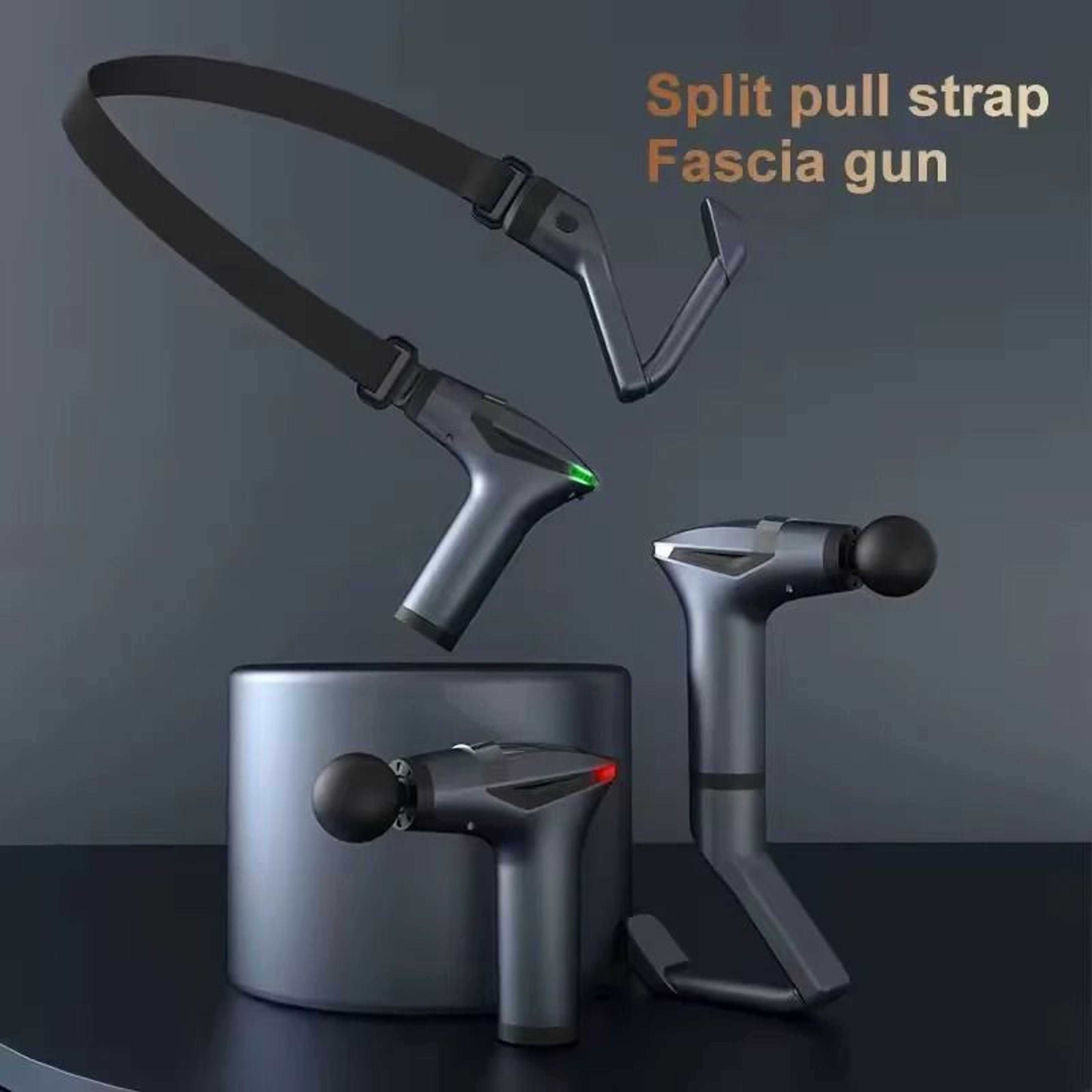 long handle deep tissue electric massage gun for muscle relaxation