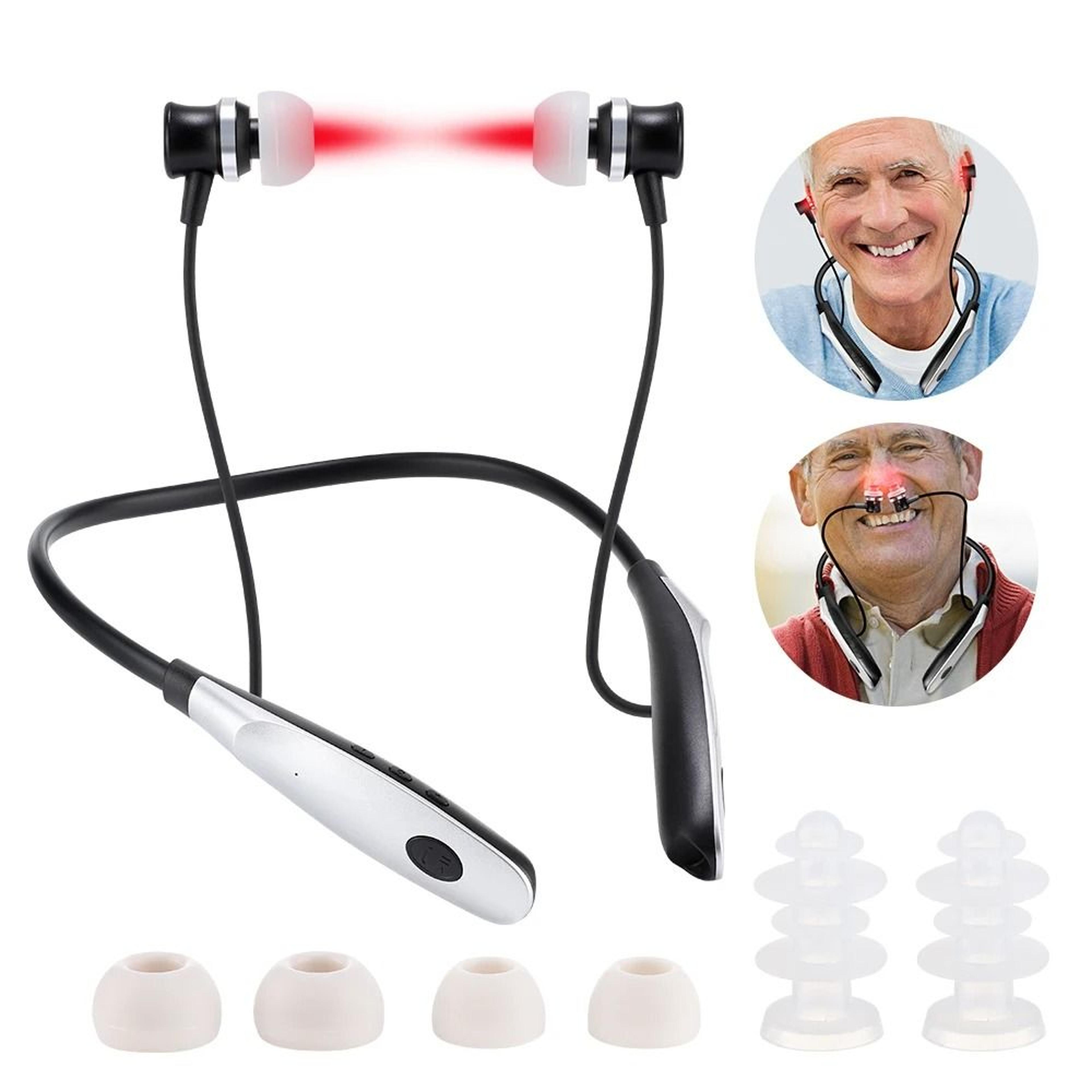 laser therapy device for tinnitus ear and nasal irradiation treatment