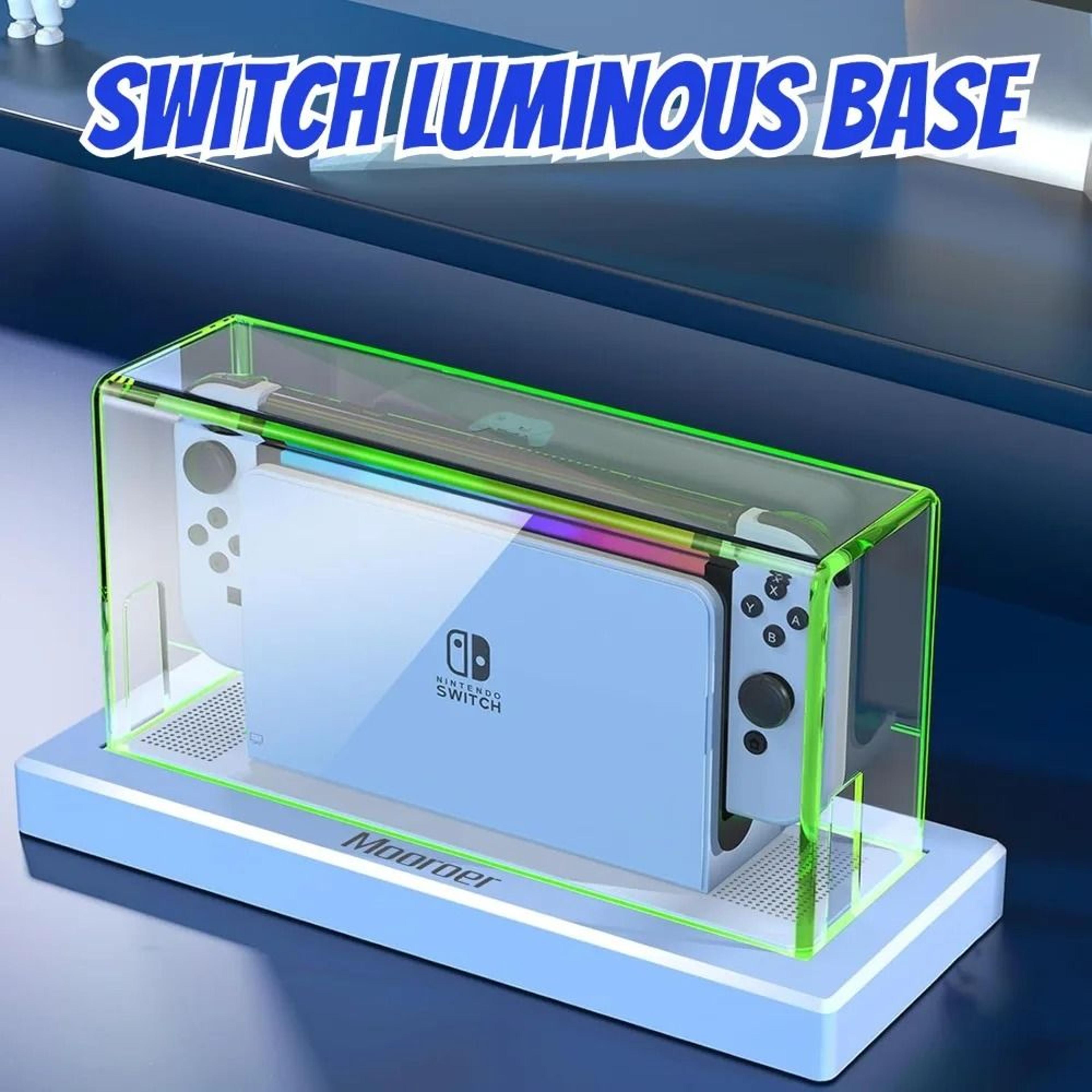 led display dust cover for nintendo switch oled dock