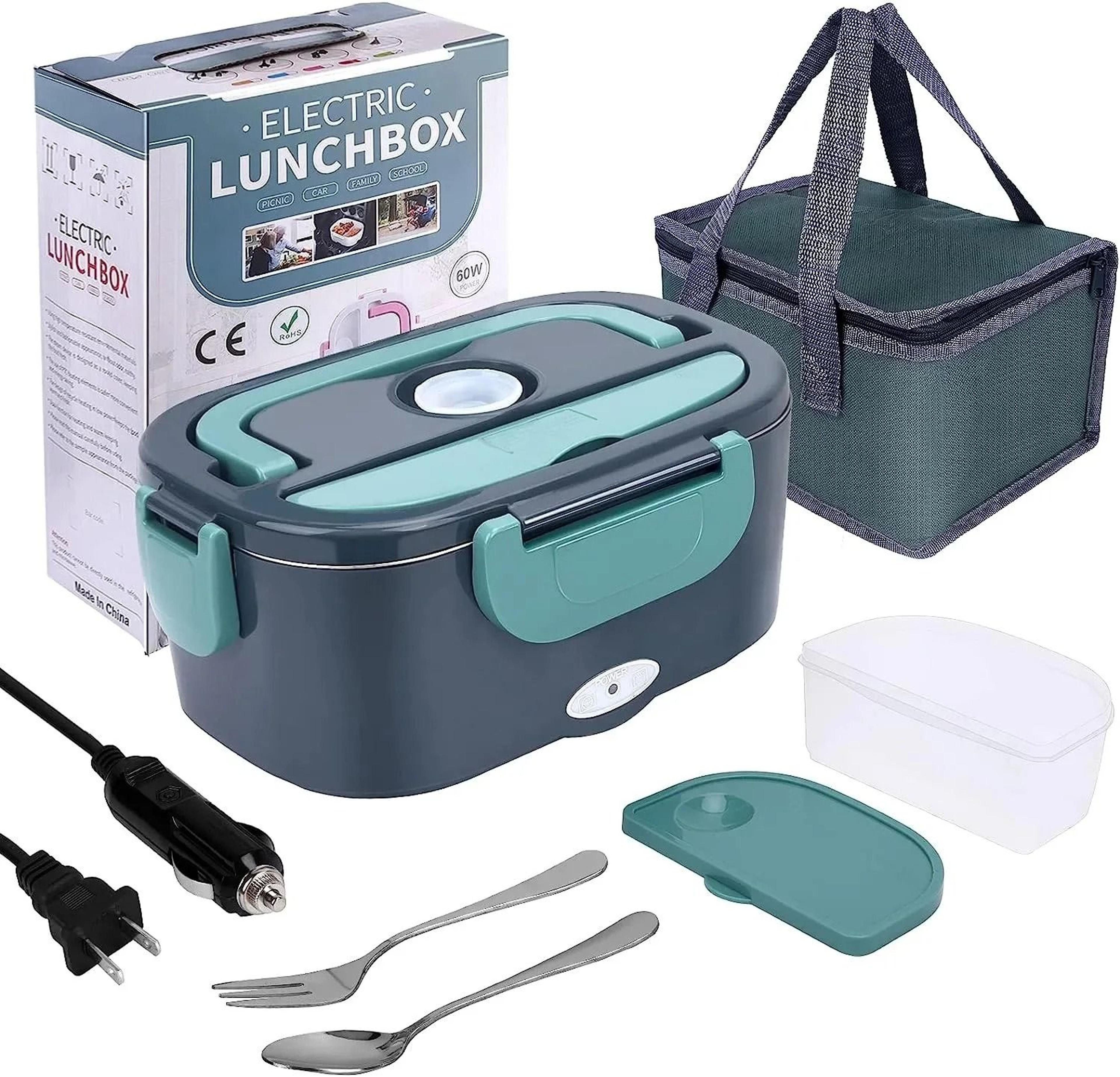 electric lunch box portable food warmer for car and home use