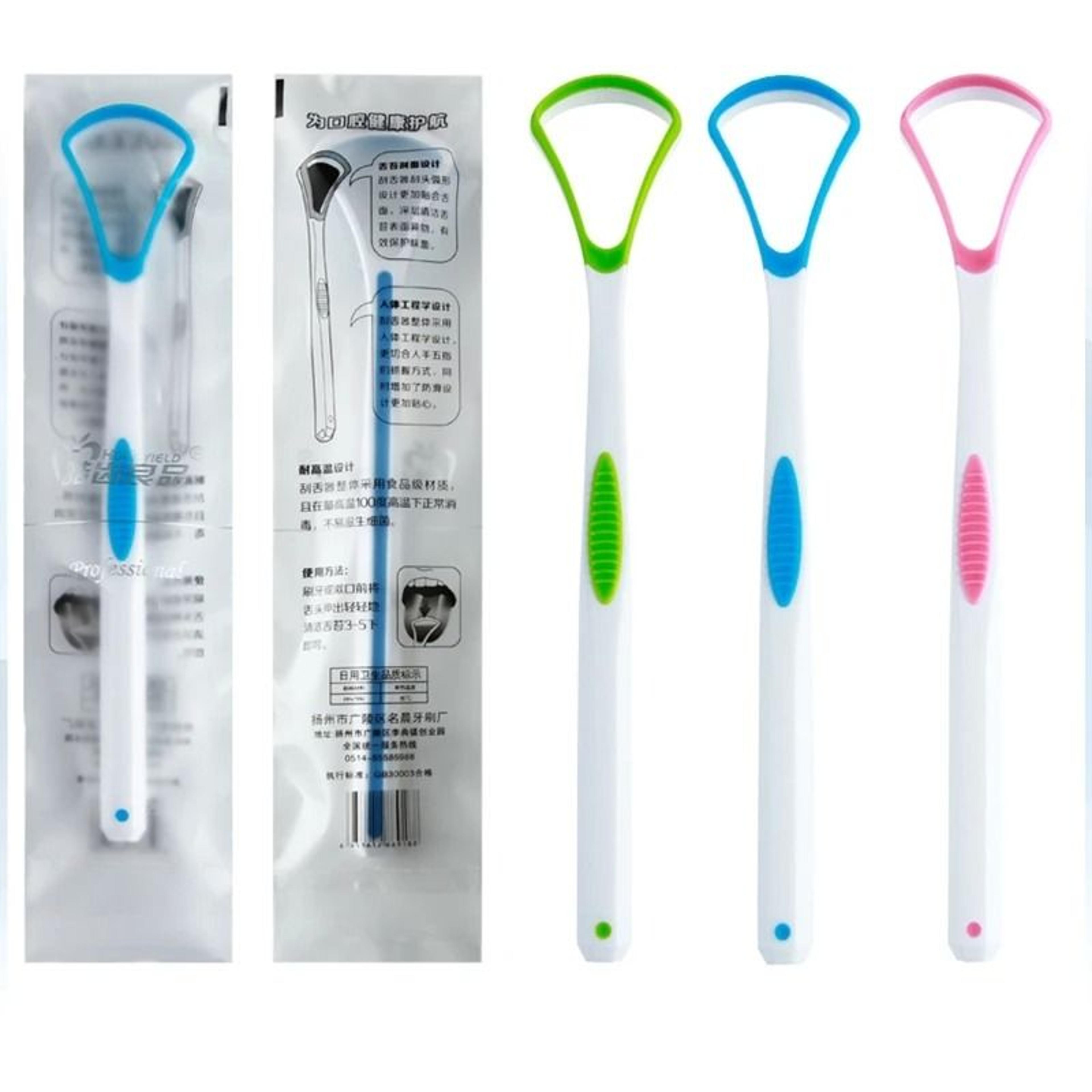 tongue scraper for fresh breath and oral hygiene
