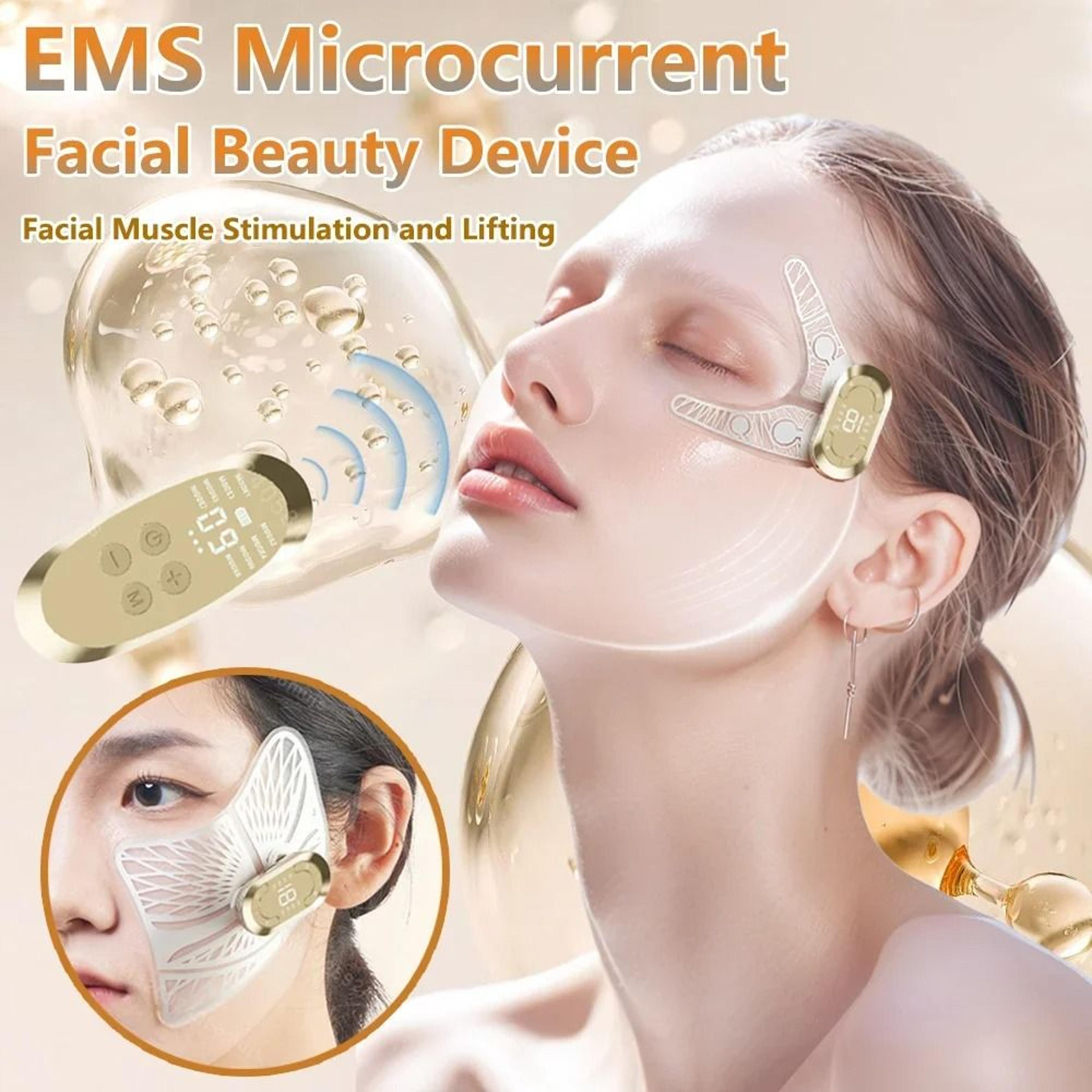 ems eye and face beauty massager muscle stimulator