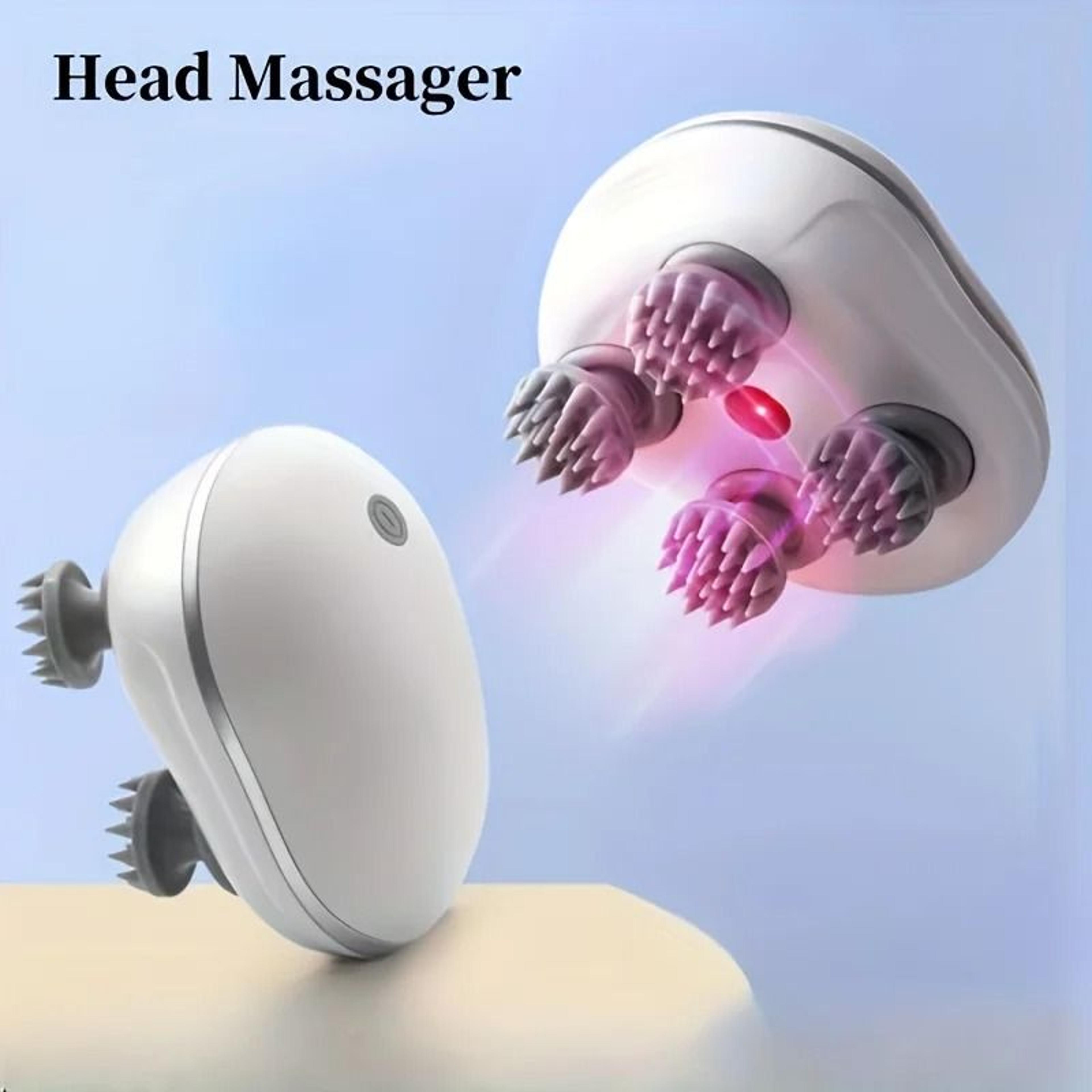 electric scalp and body massager for deep muscle relief