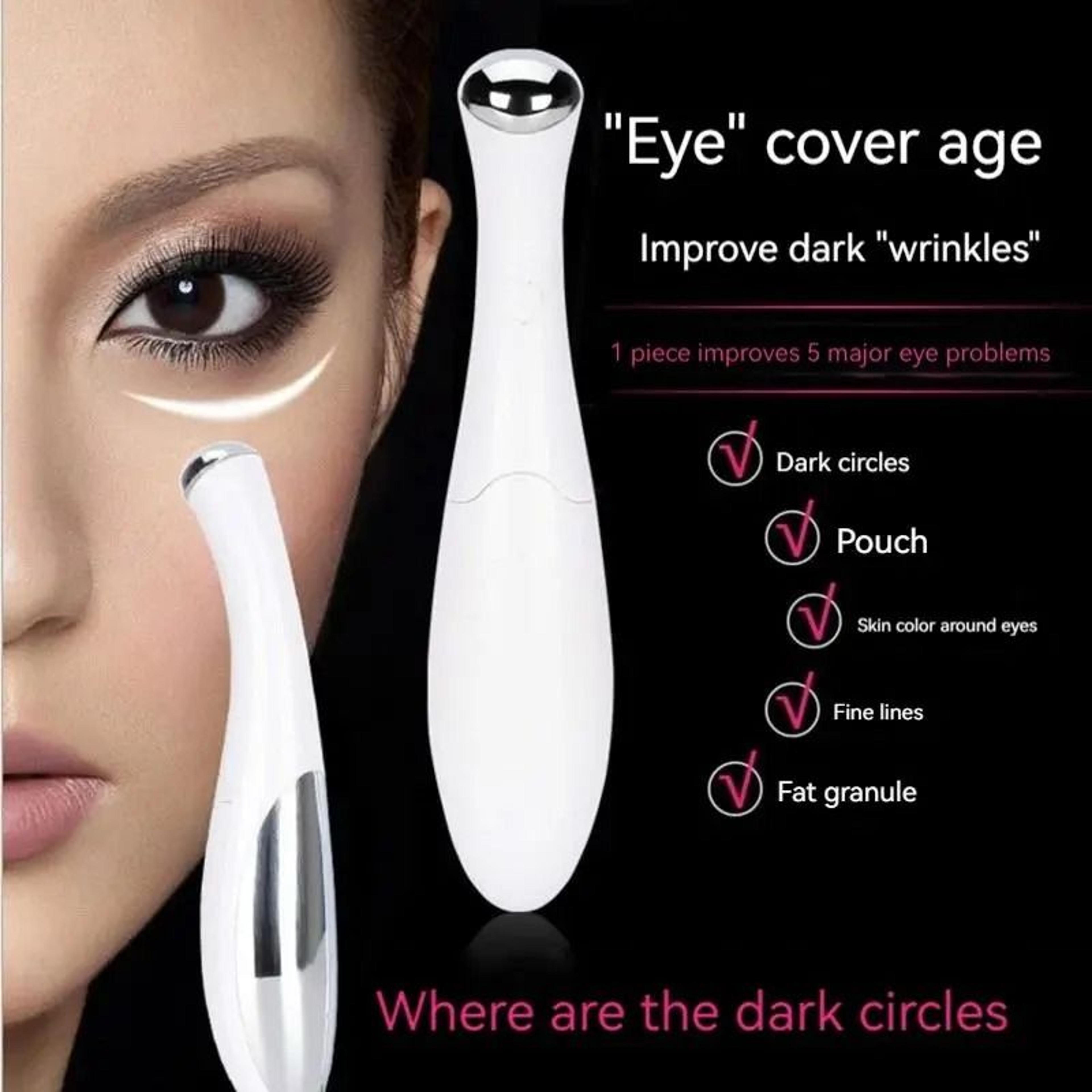 electric eye massage wand for fine lines and puffiness