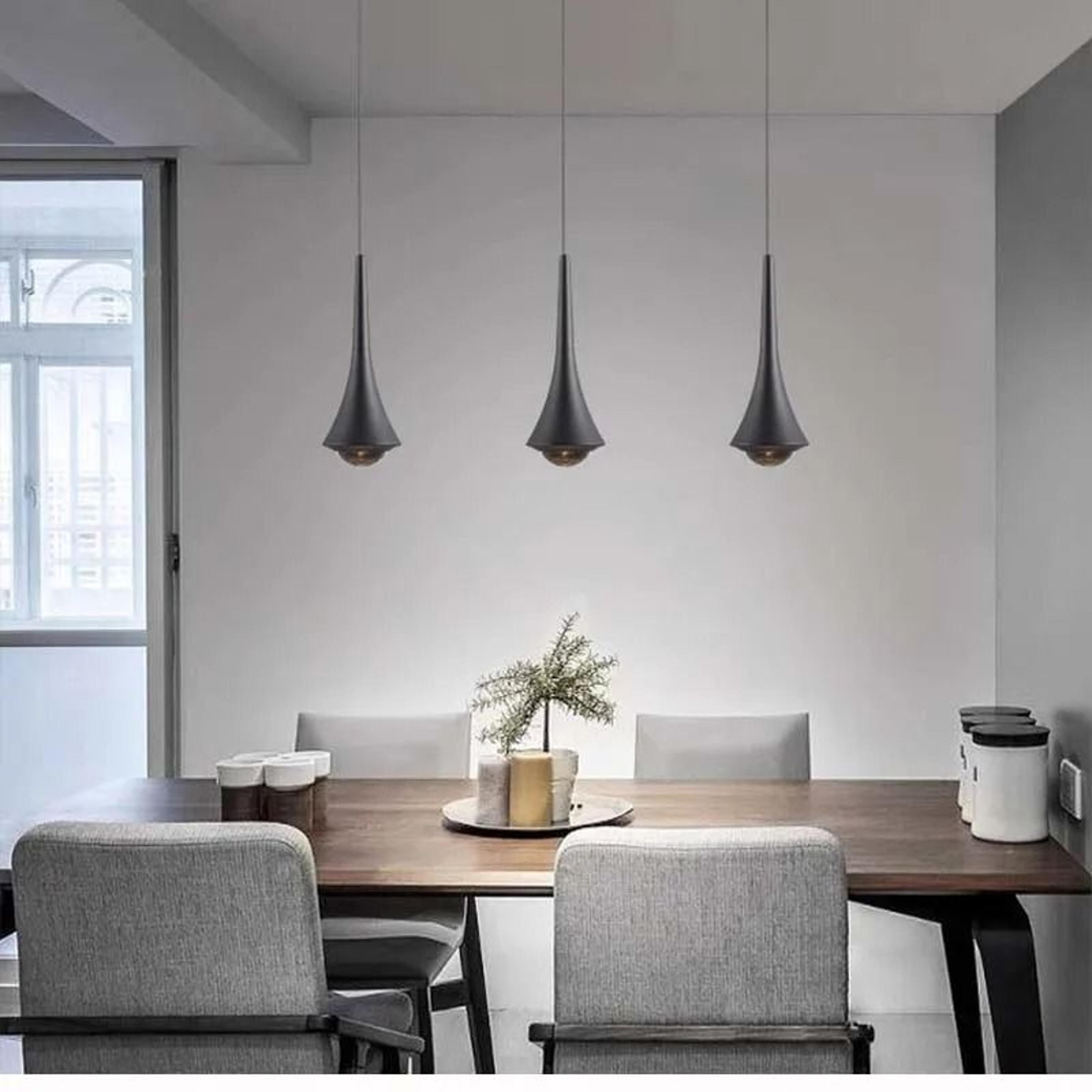 led bedside chandelier with adjustable full spectrum light