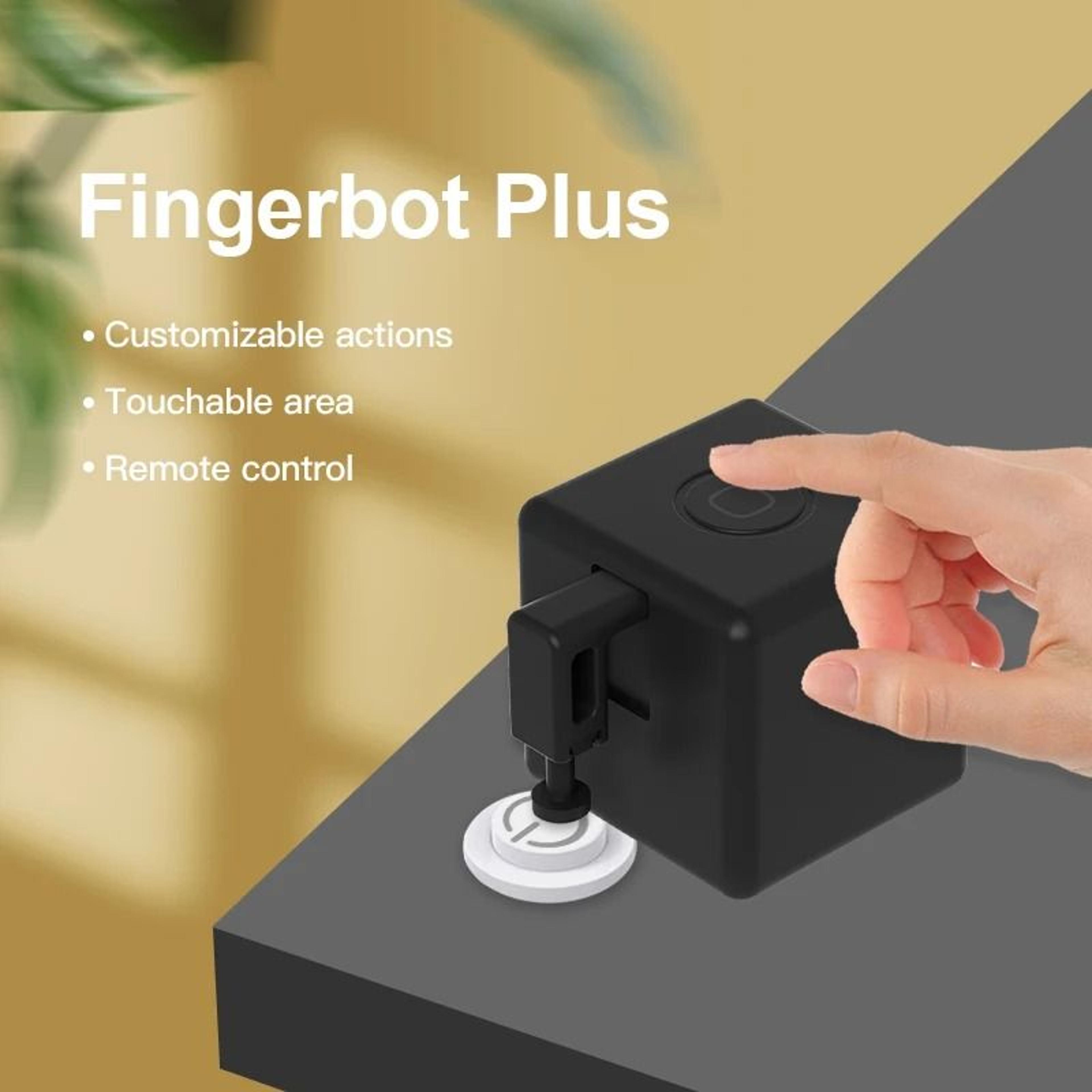 zigbee fingerbot button pusher for remote control voice assistant garage curtains