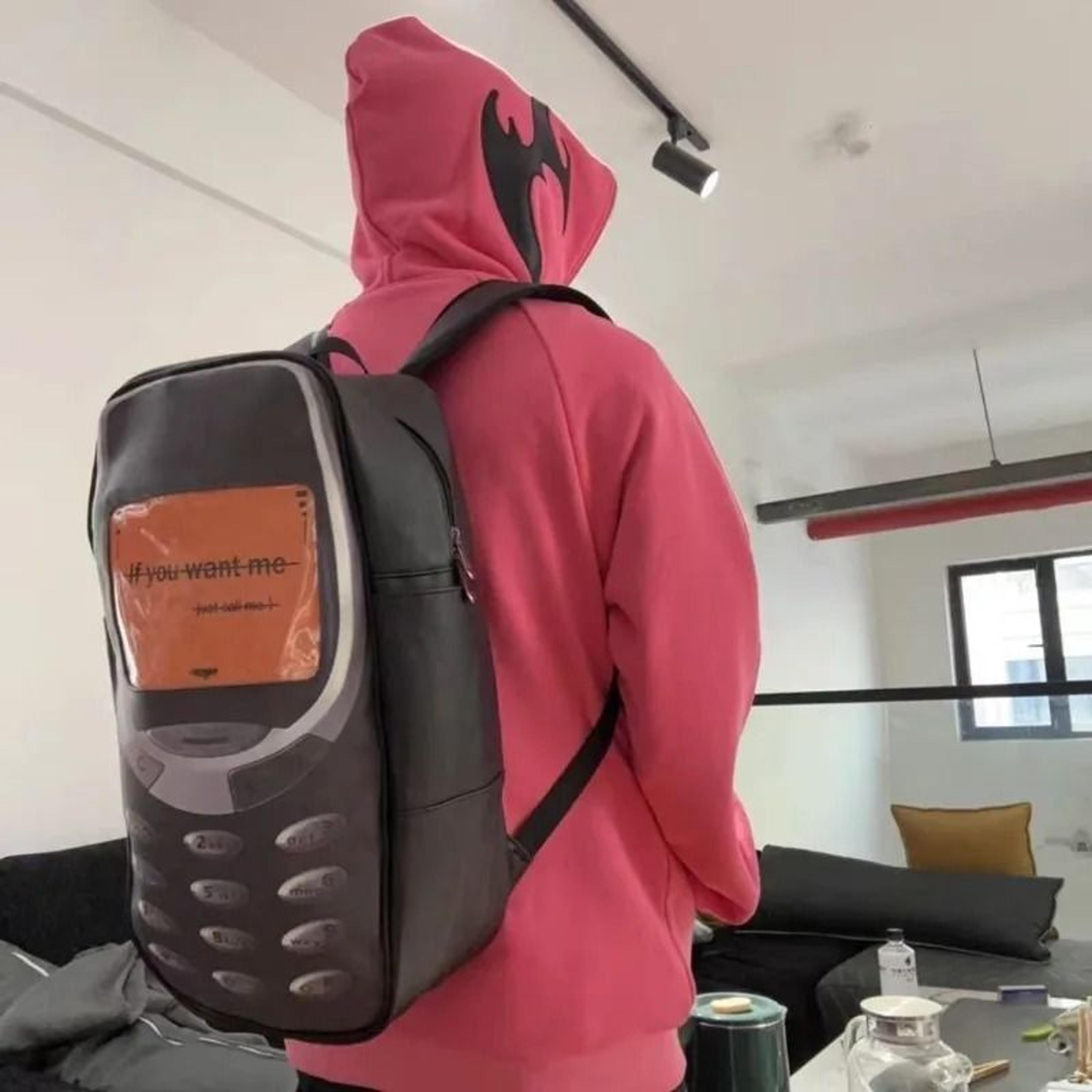vintage telephone backpack