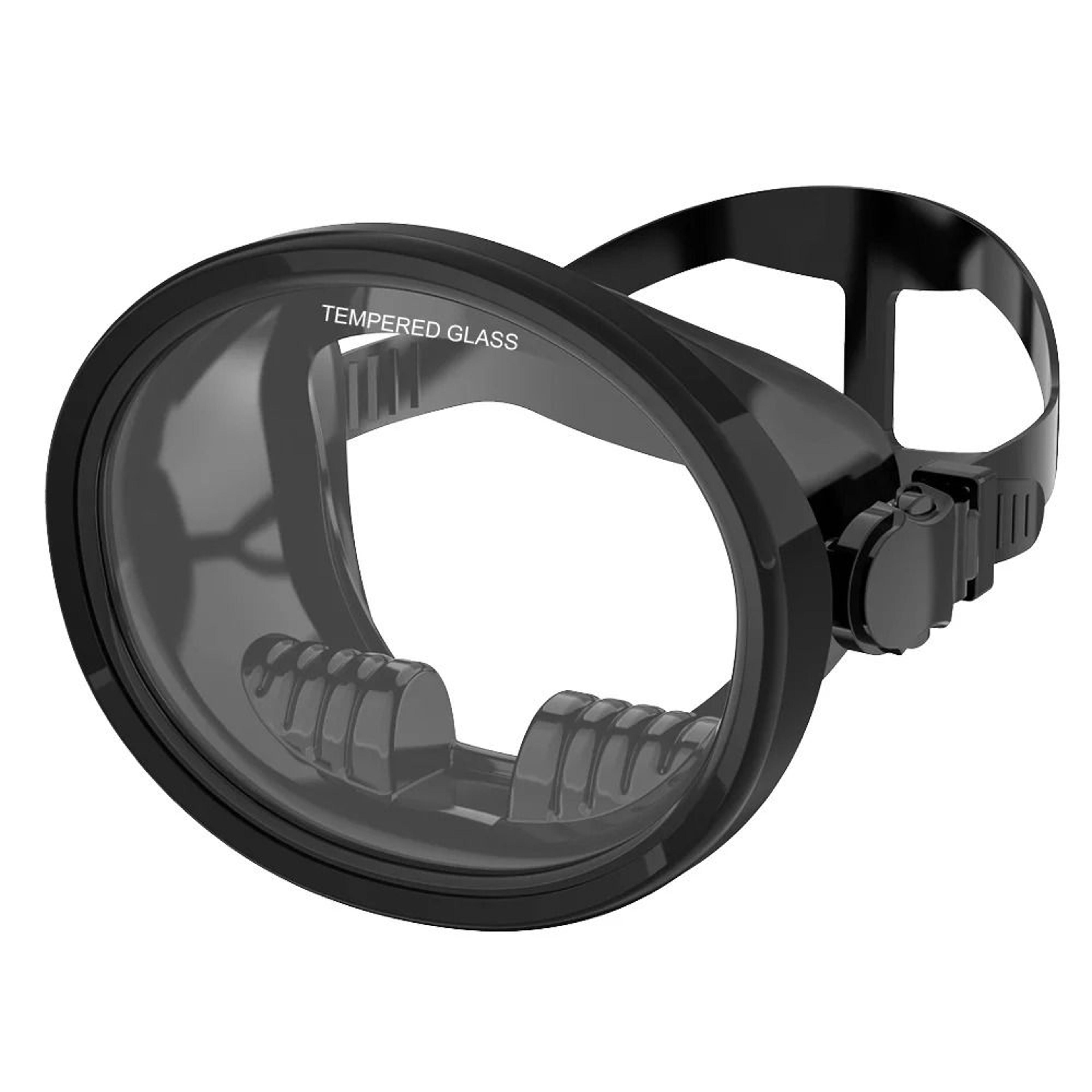 oval diving mask for adults