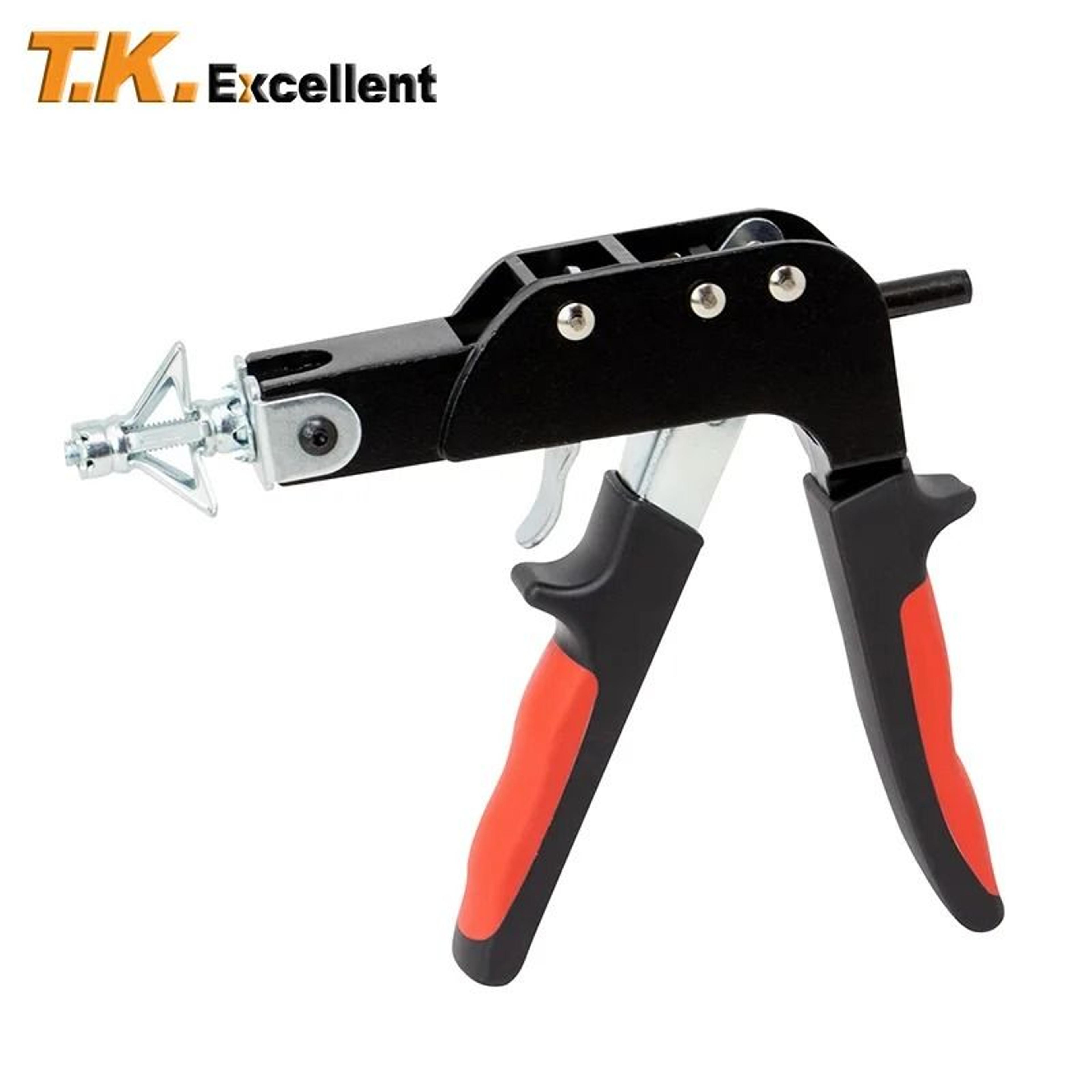 heavy duty hollow wall anchor gun with steel molly bolt fixing tool