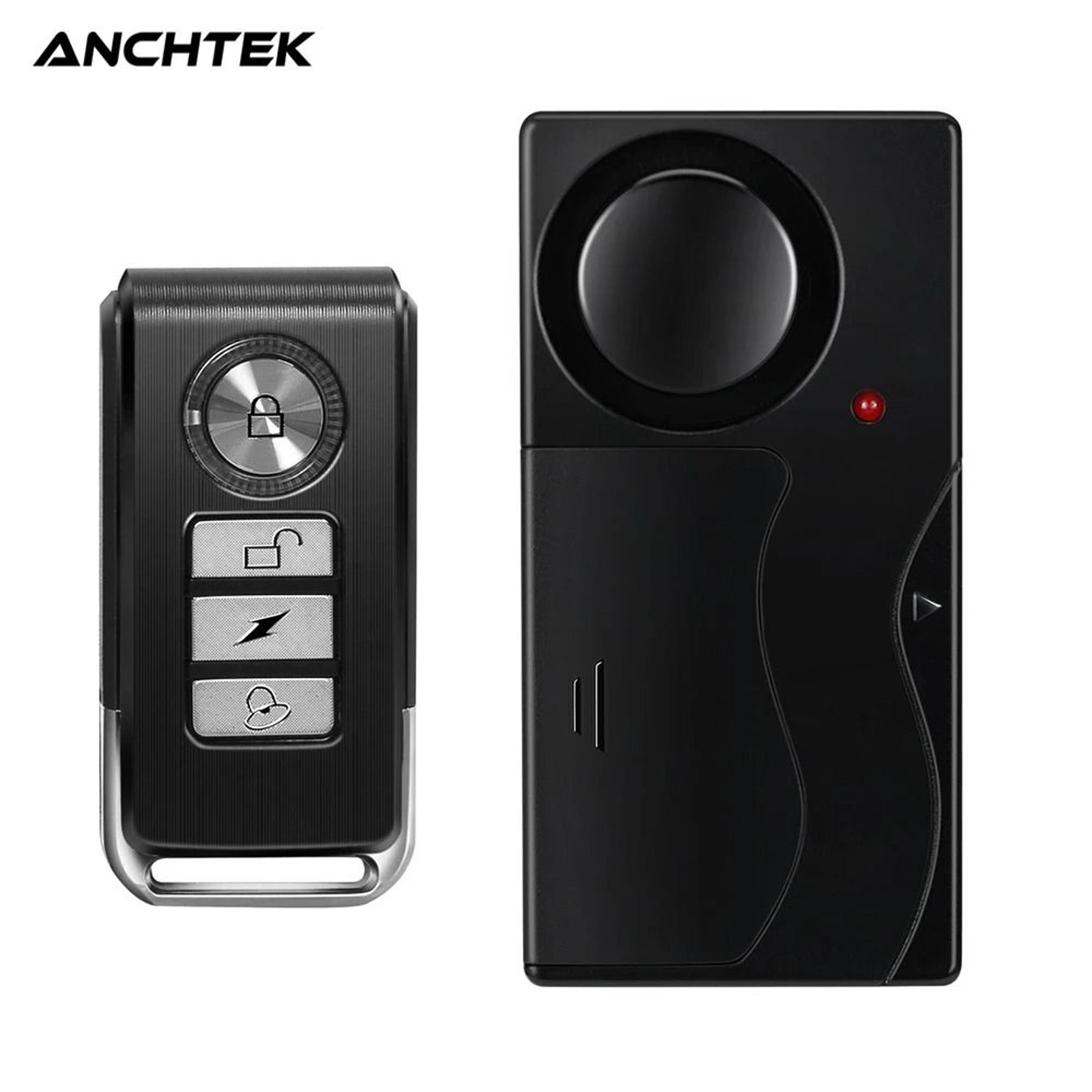 wireless vibration alarm with remote control for motorcycle bike and vehicle security