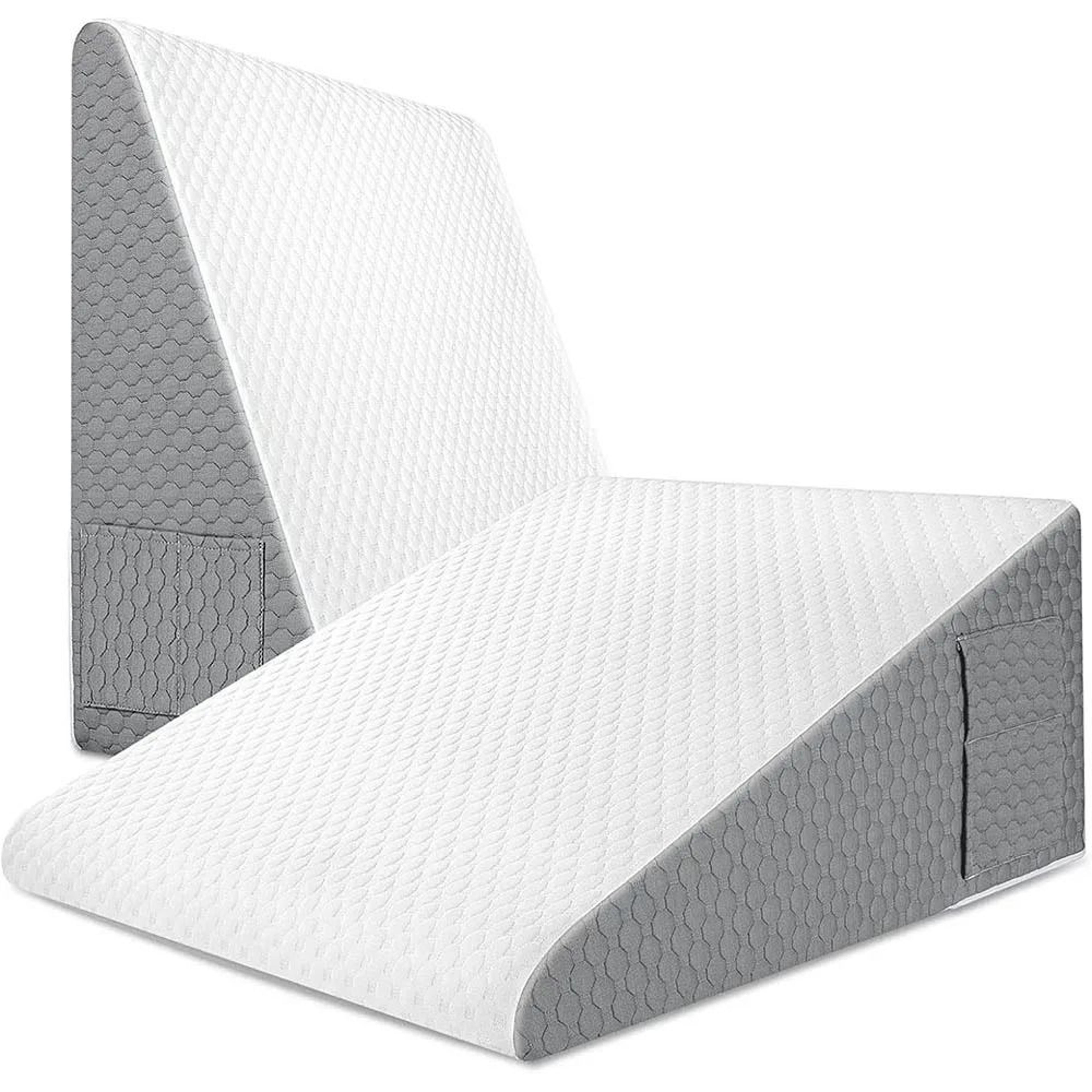 wedge pillow for sleeping with air layer foam – acid reflux & post-surgery support