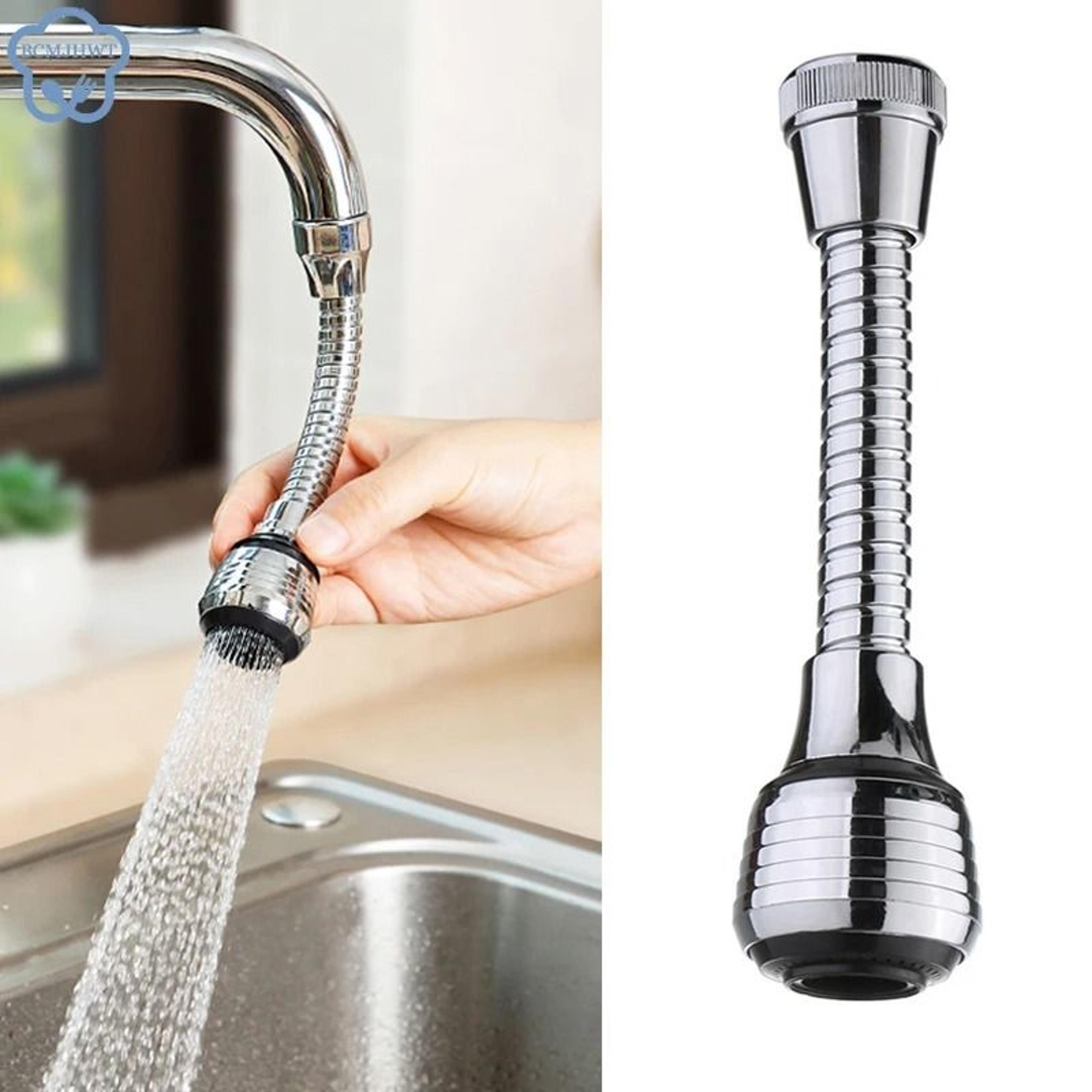 360 rotatable faucet extender with dual modes high pressure water saving for kitchen and bathroom