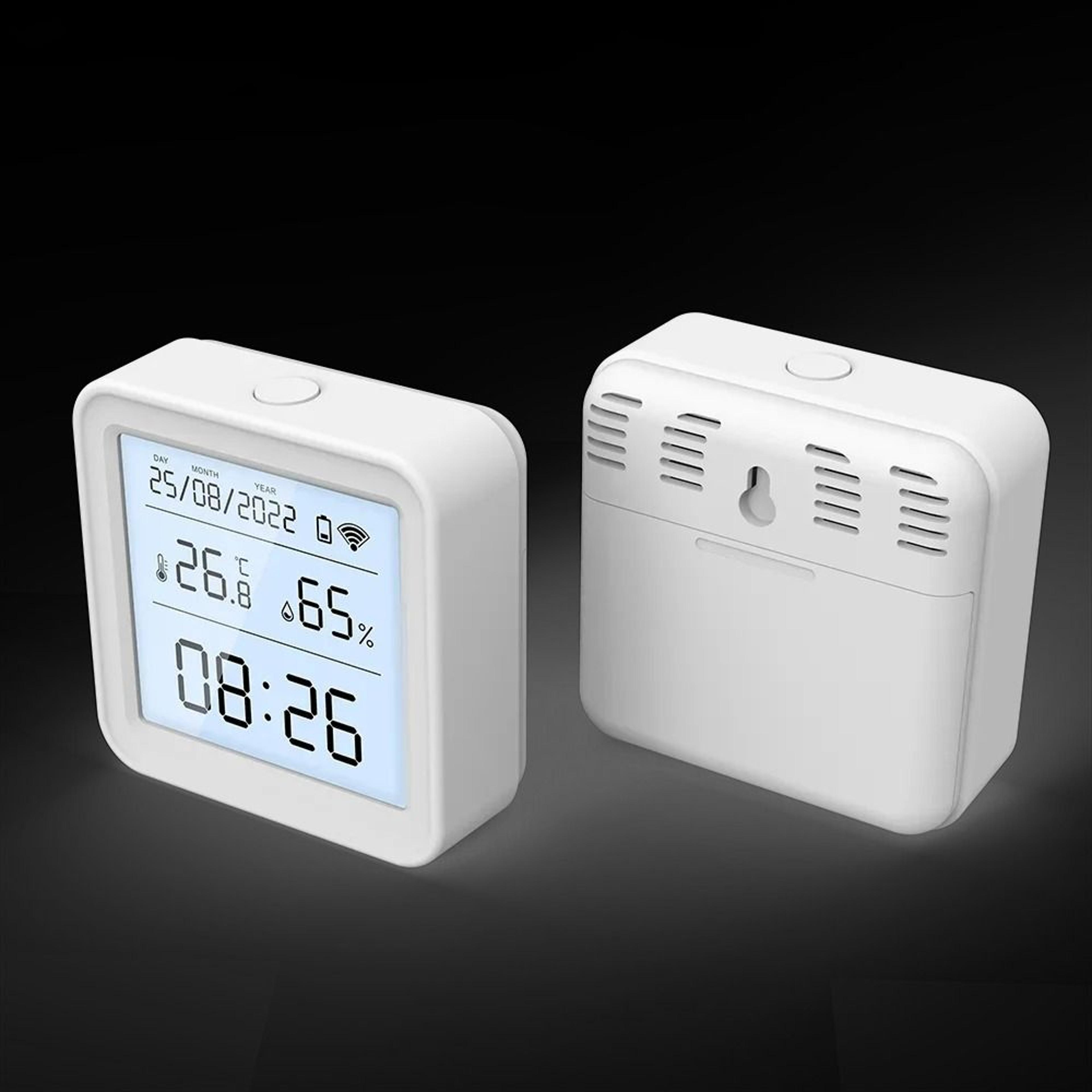 smart temperature and humidity sensor with wifi zigbee remote monitoring