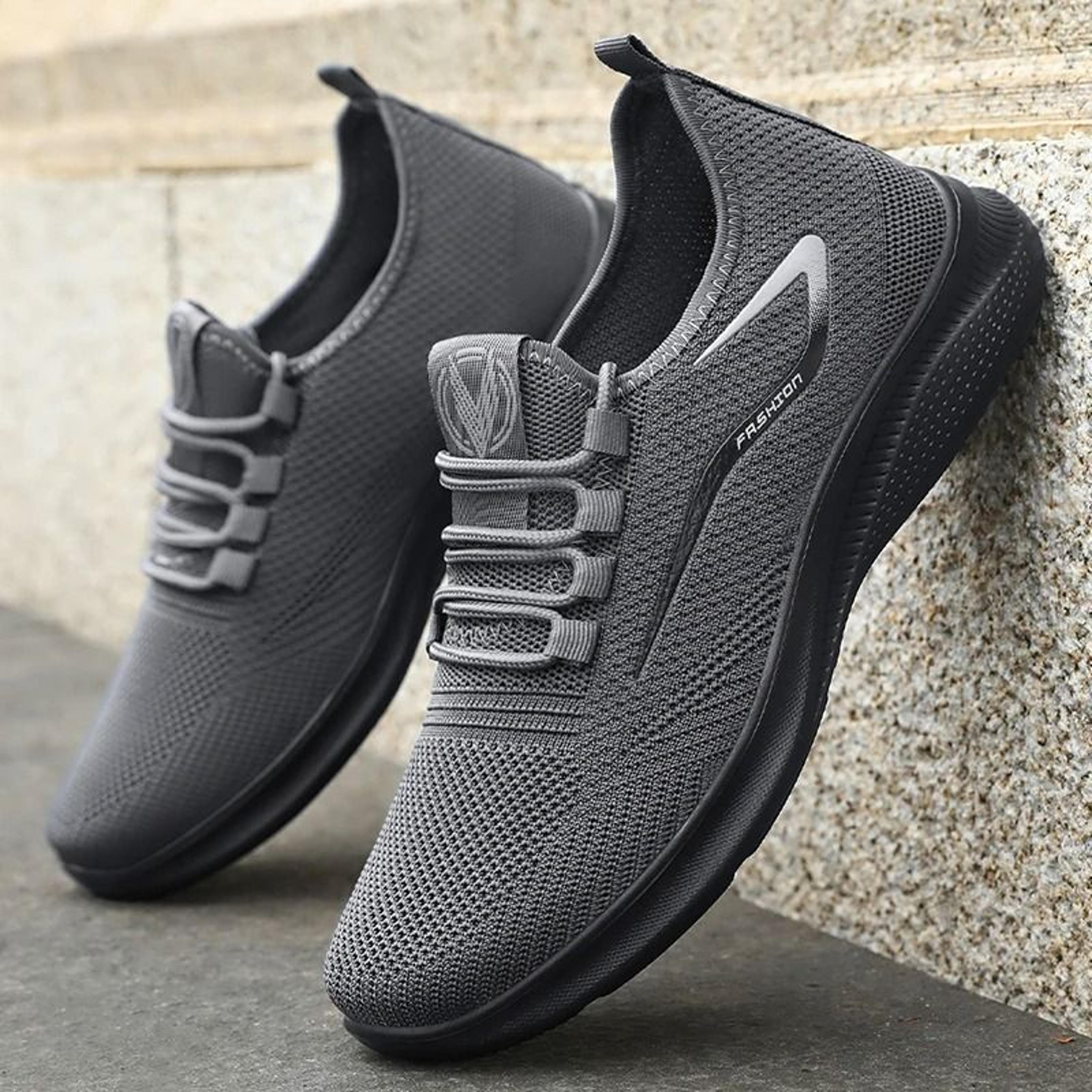 men casual sneakers breathable mesh non slip summer shoes