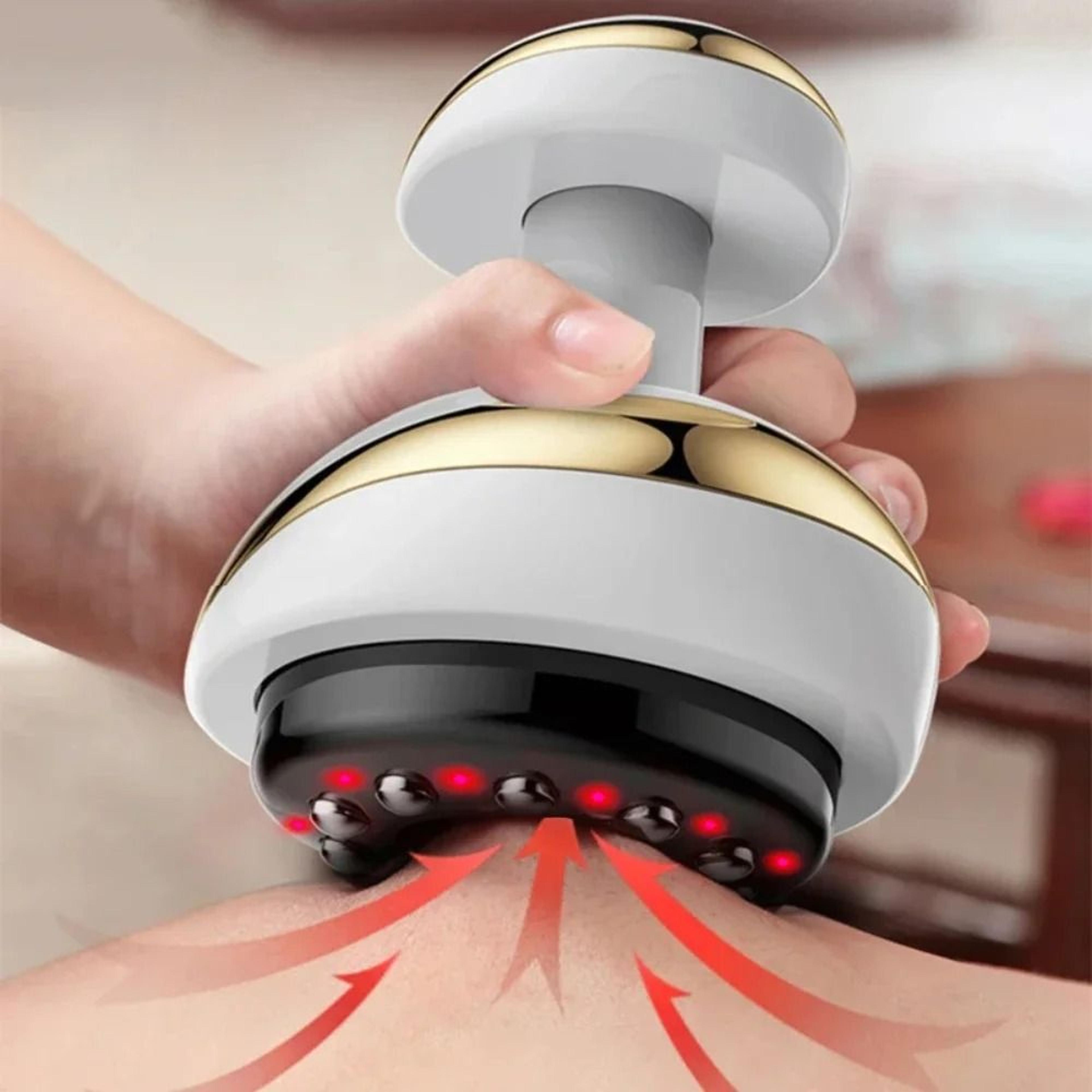 electric cupping massager with heating and negative pressure vacuum therapy