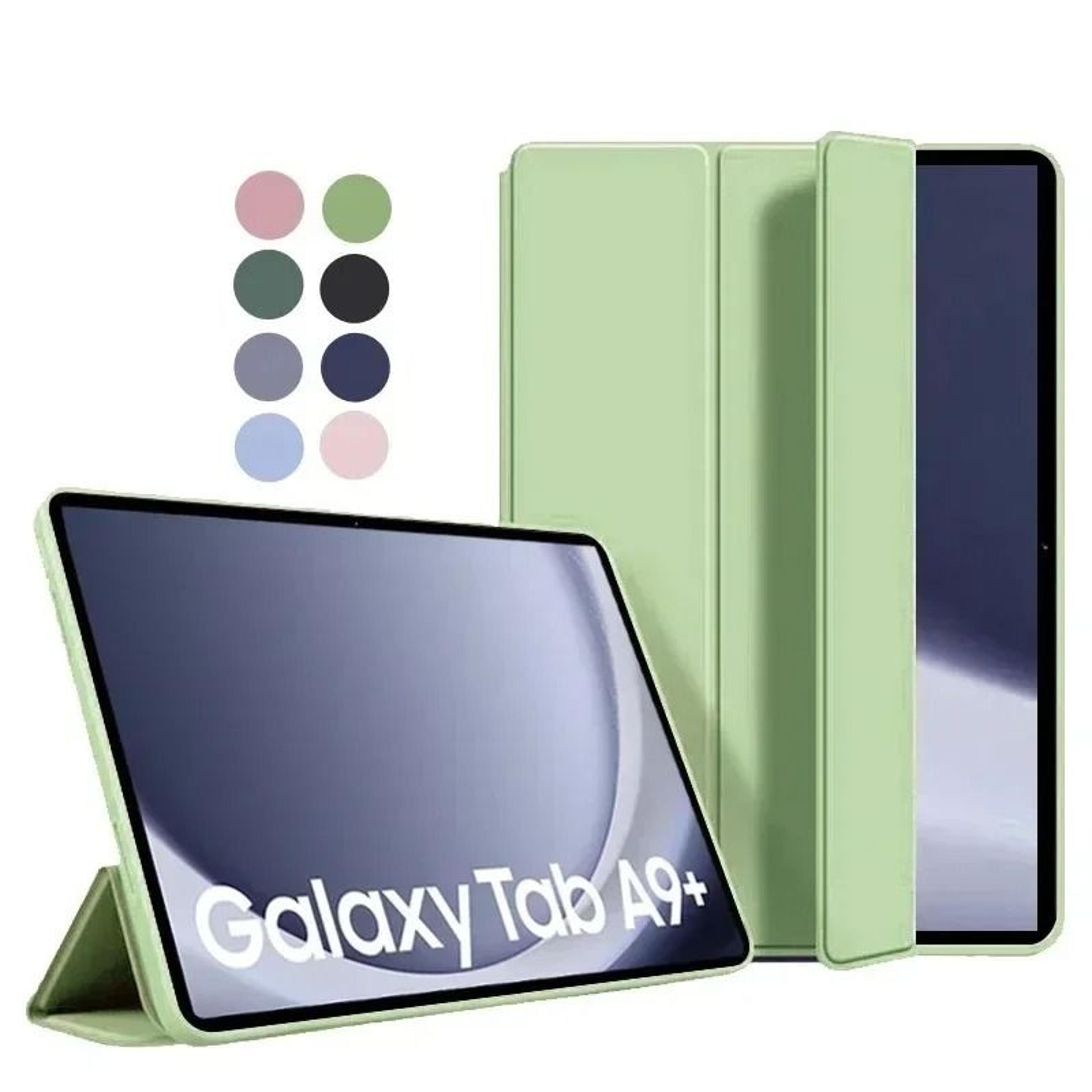 samsung galaxy tab a9 plus 11 inch case with flip stand and magnetic tpu back