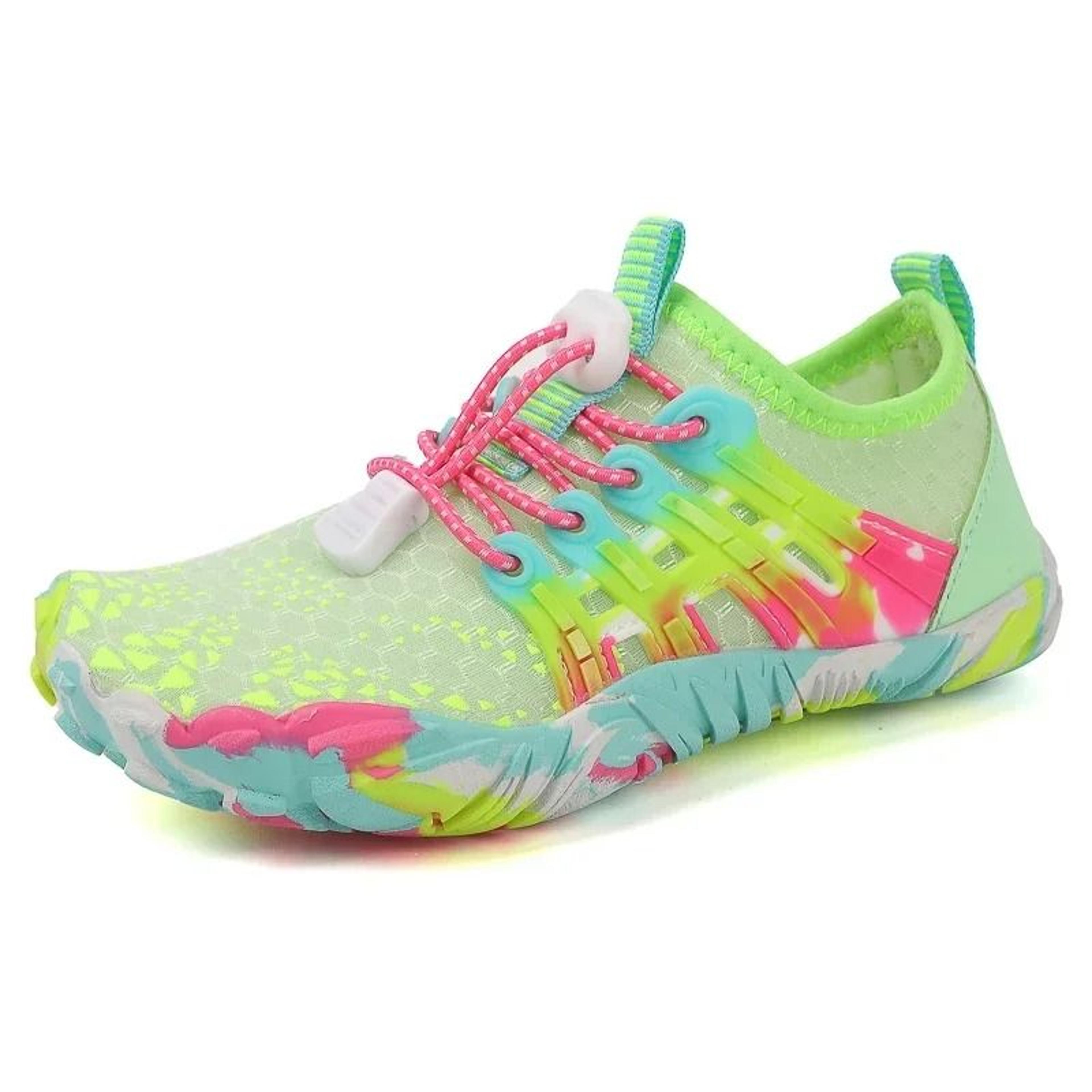 kids water shoes five finger barefoot aqua sneakers for swimming and beach