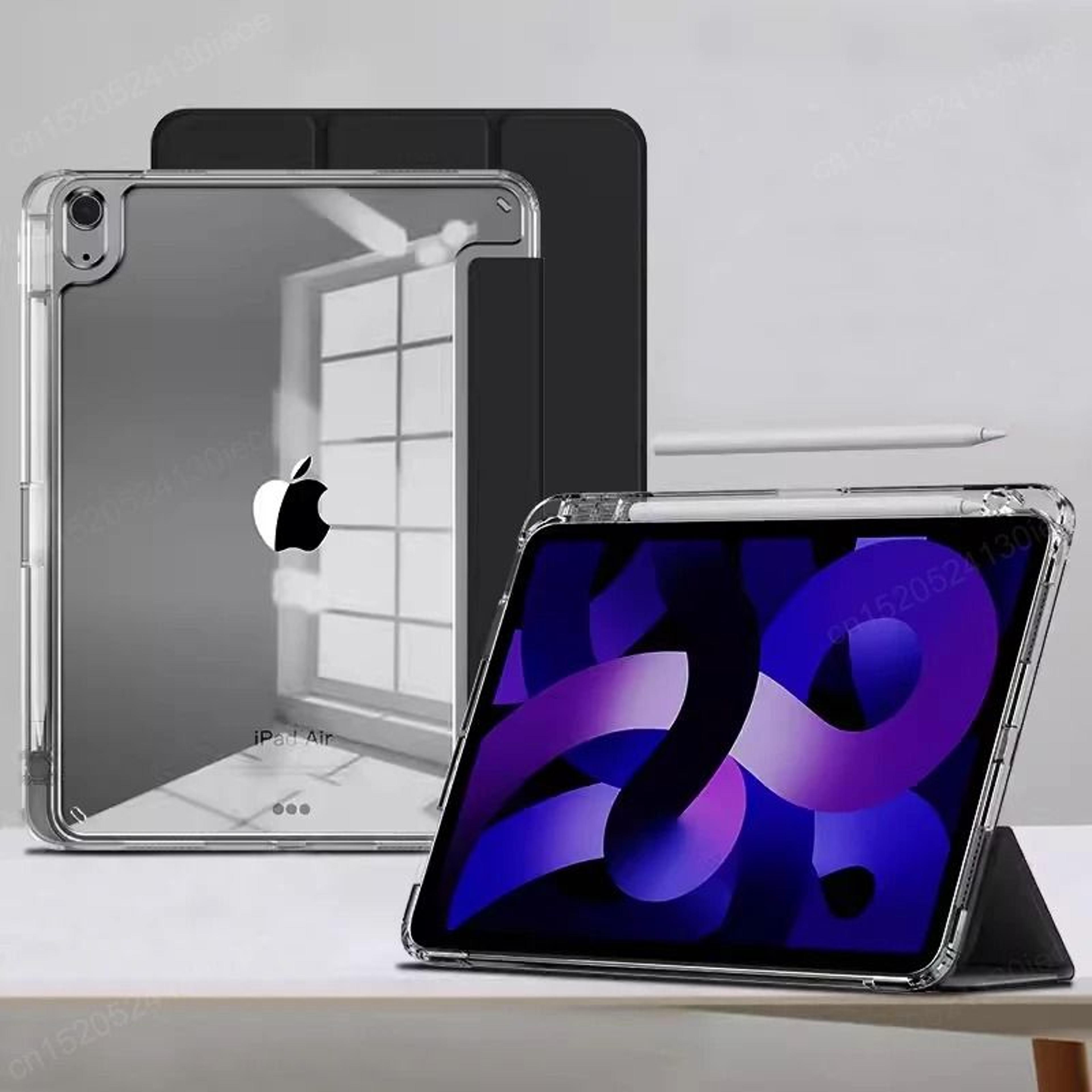 magnetic ipad case with pencil holder and multi-model compatibility