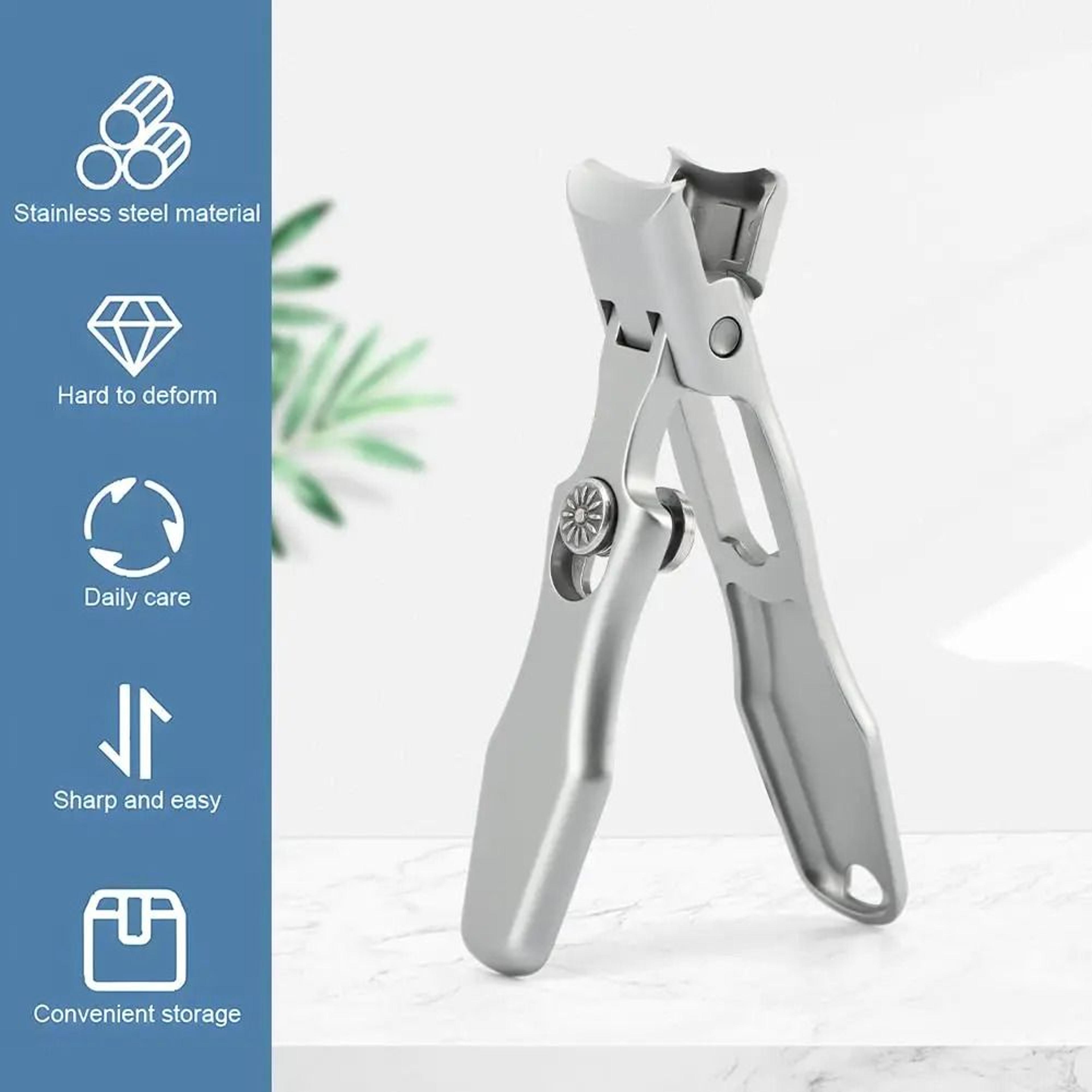 ultra sharp stainless steel nail clippers with nail file
