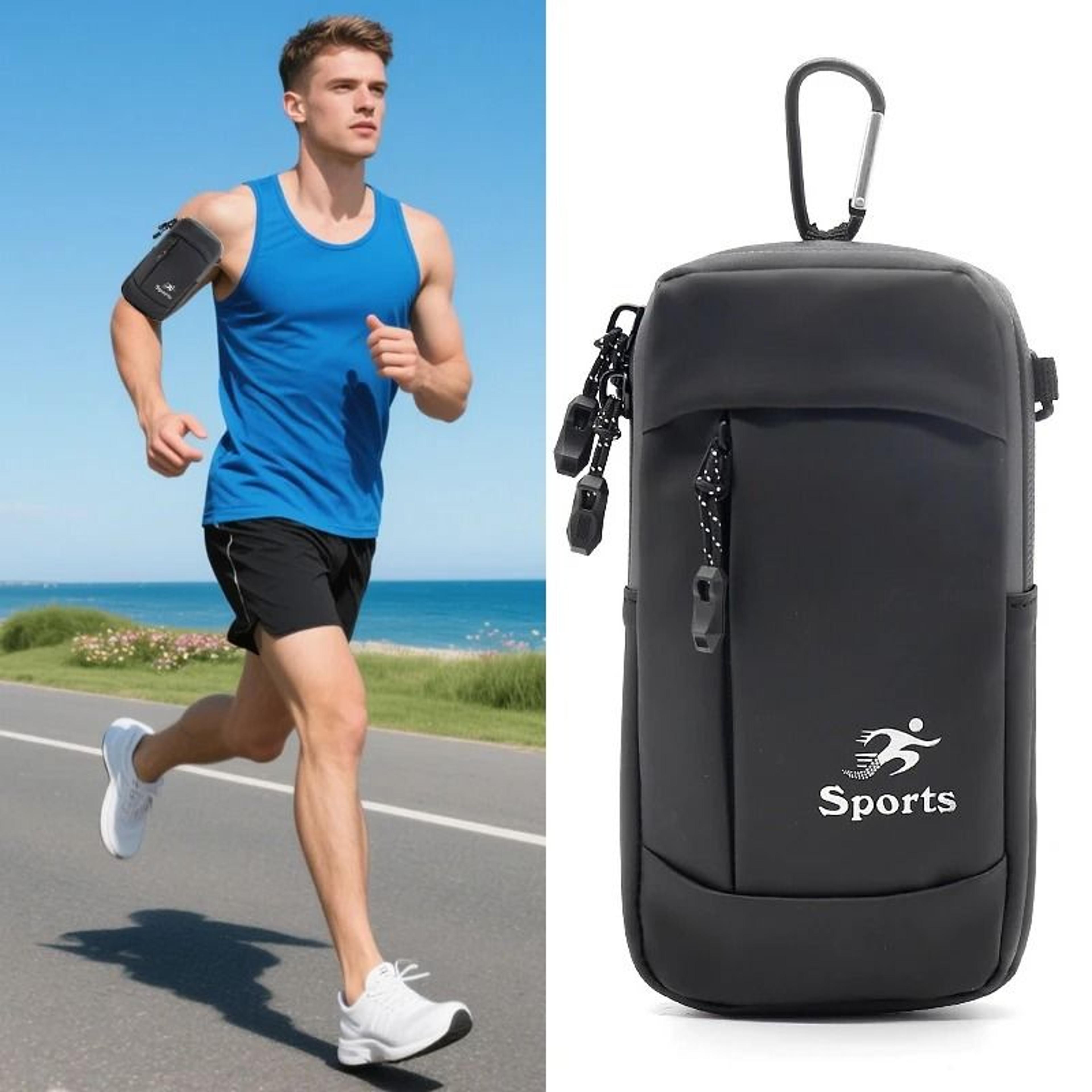 outdoor sports arm and shoulder bag for running, fitness, and travel