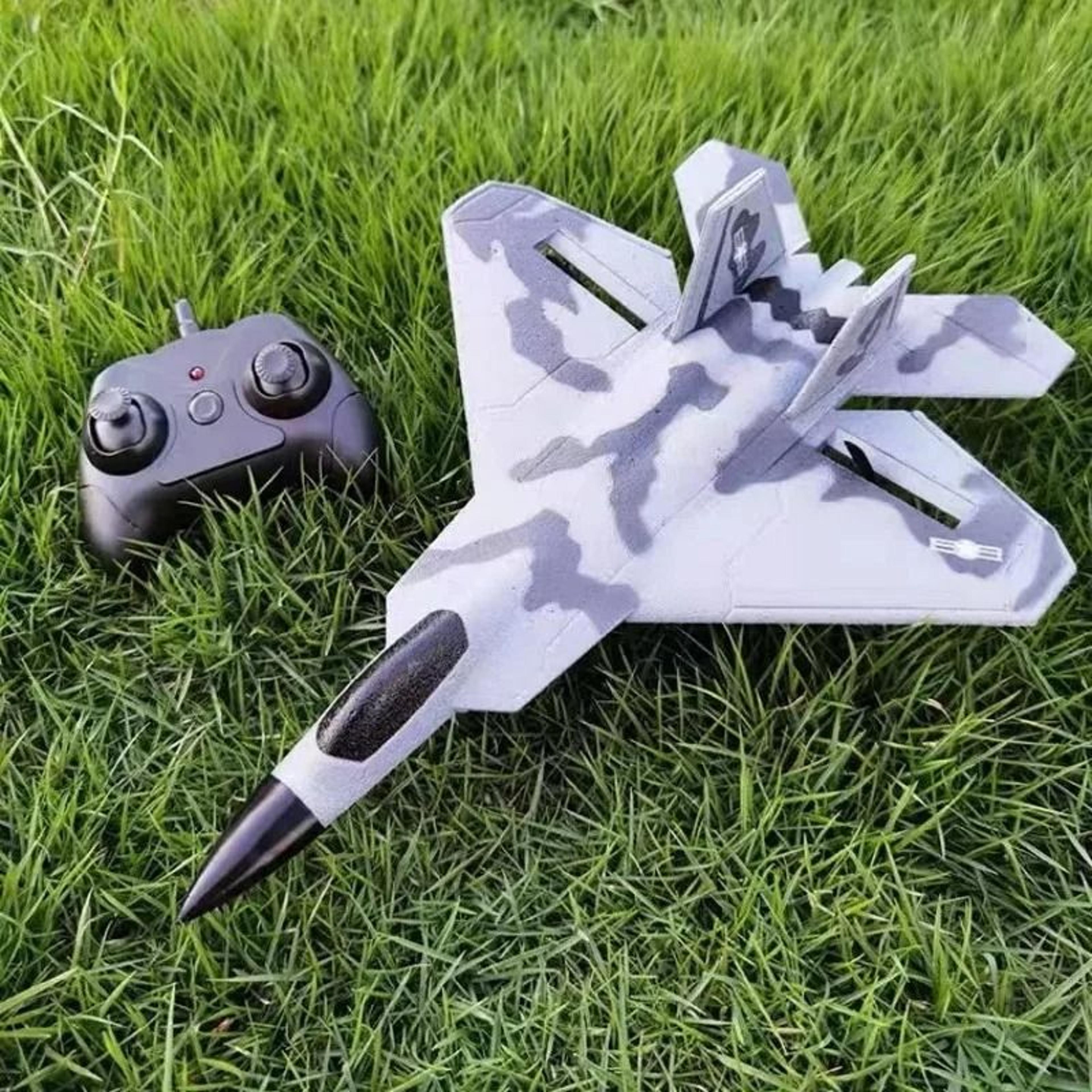 rc fighter jet remote control airplane with gyroscope and dual engine power