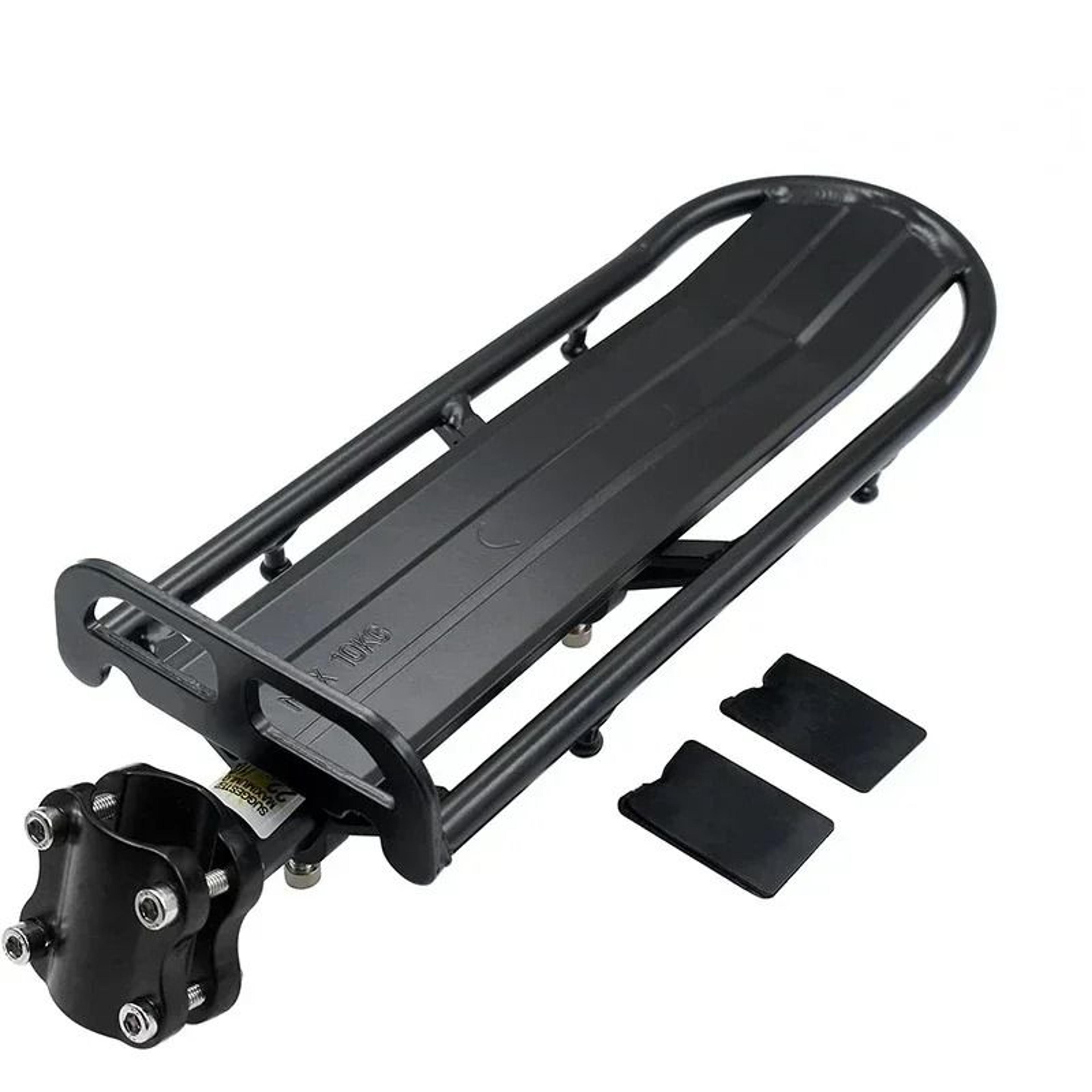 telescopic bicycle rear rack alloy seat post luggage carrier
