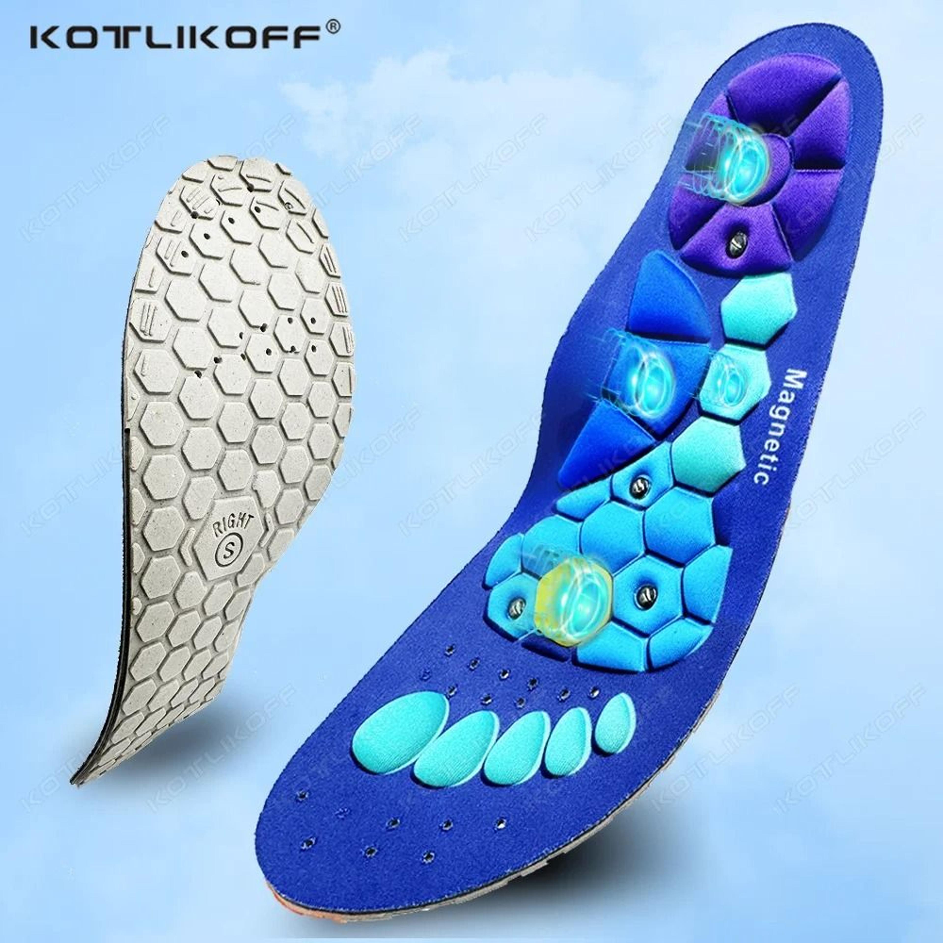 magnetic therapy sports insoles with acupressure massage for weight loss and fatigue relief