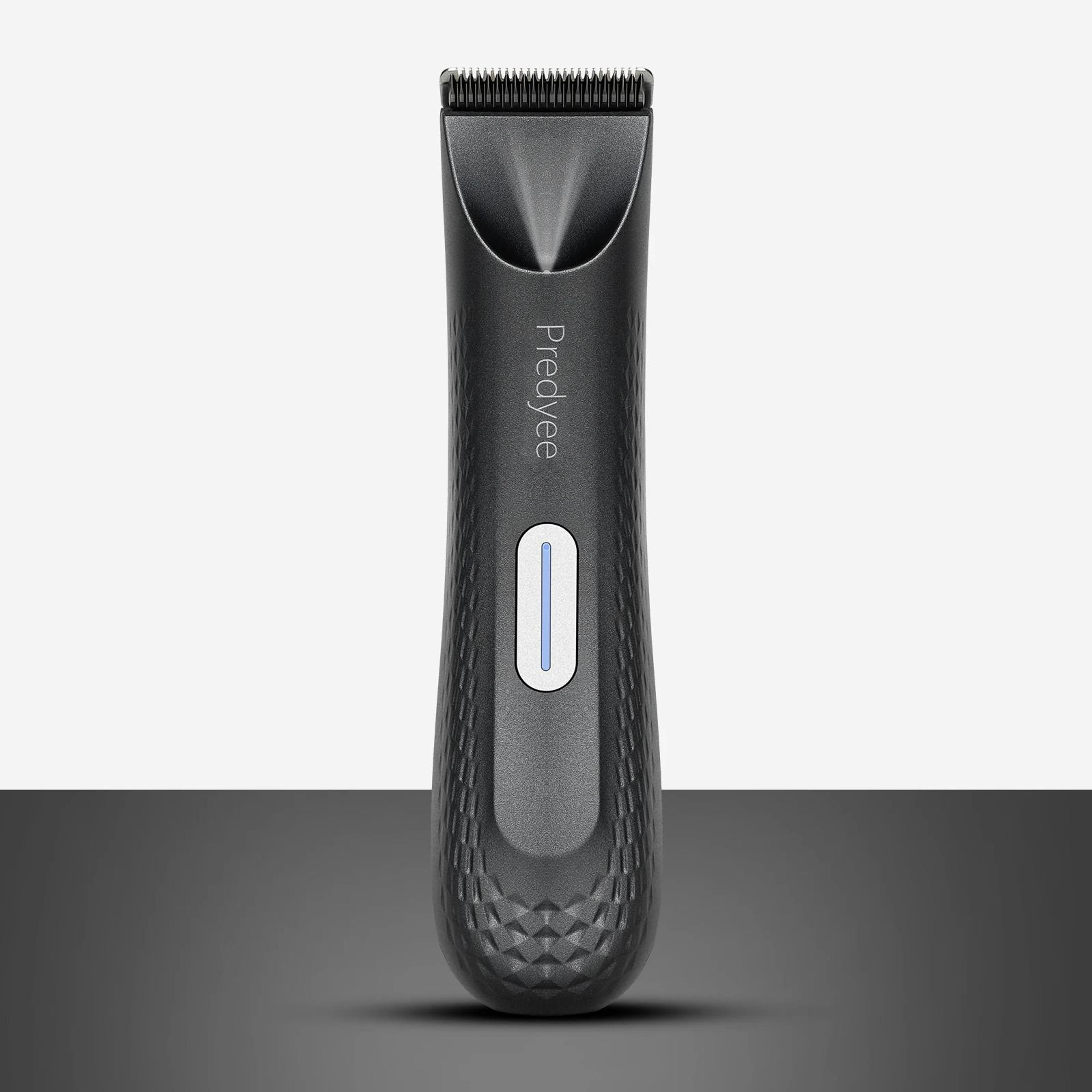 electric body groomer waterproof trimmer for men with ceramic blade