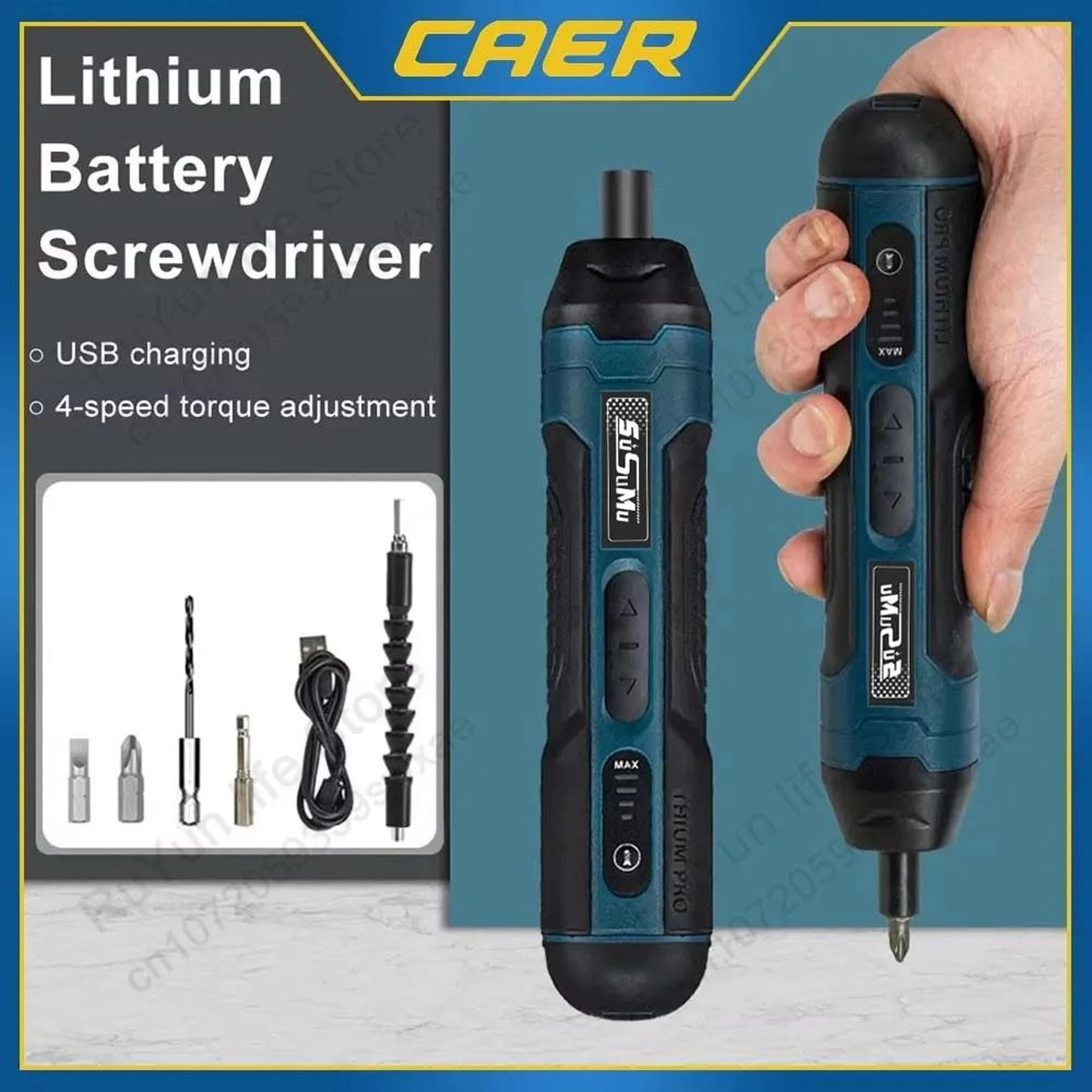 mini electric screwdriver set usb rechargeable