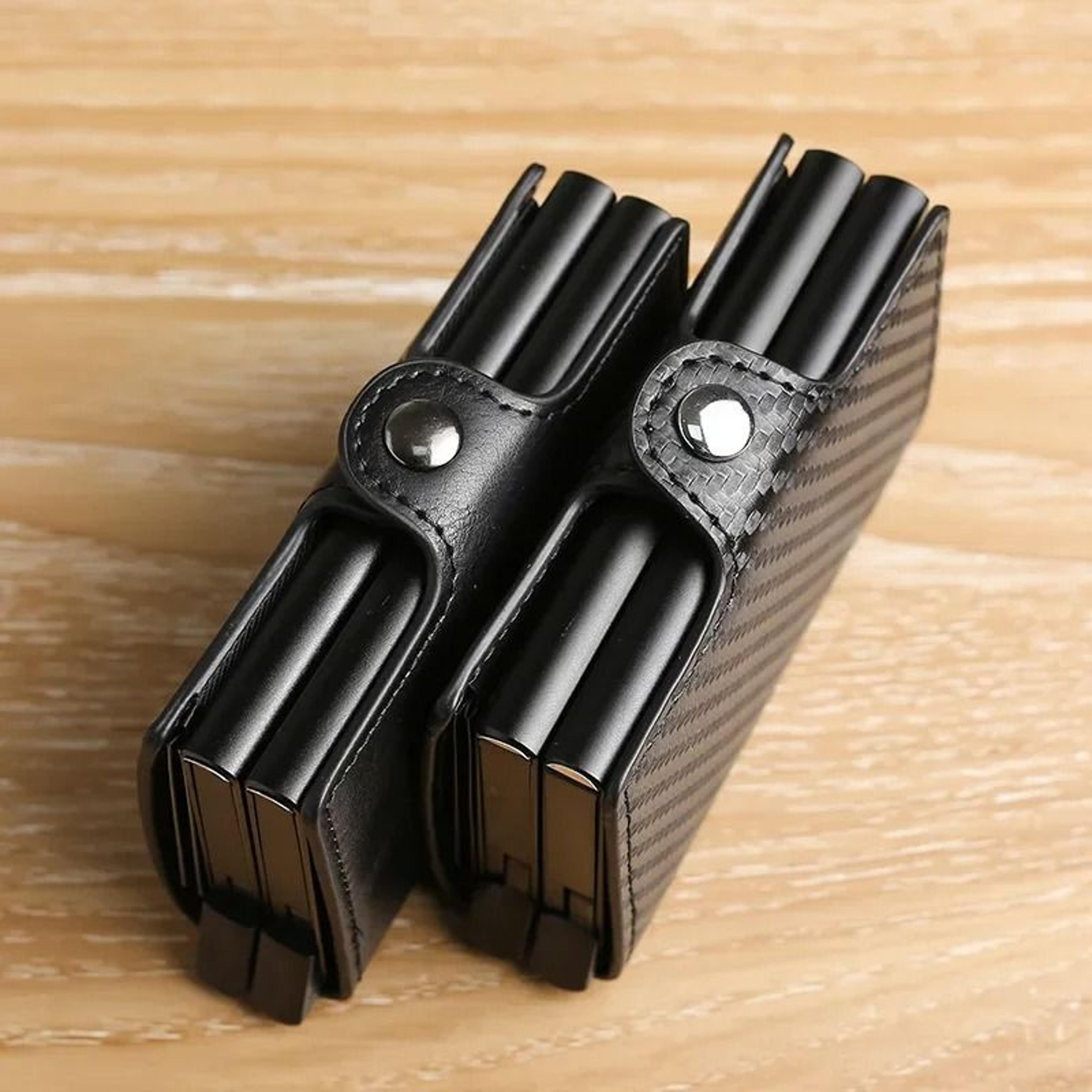 rfid blocking carbon fiber card holder wallet