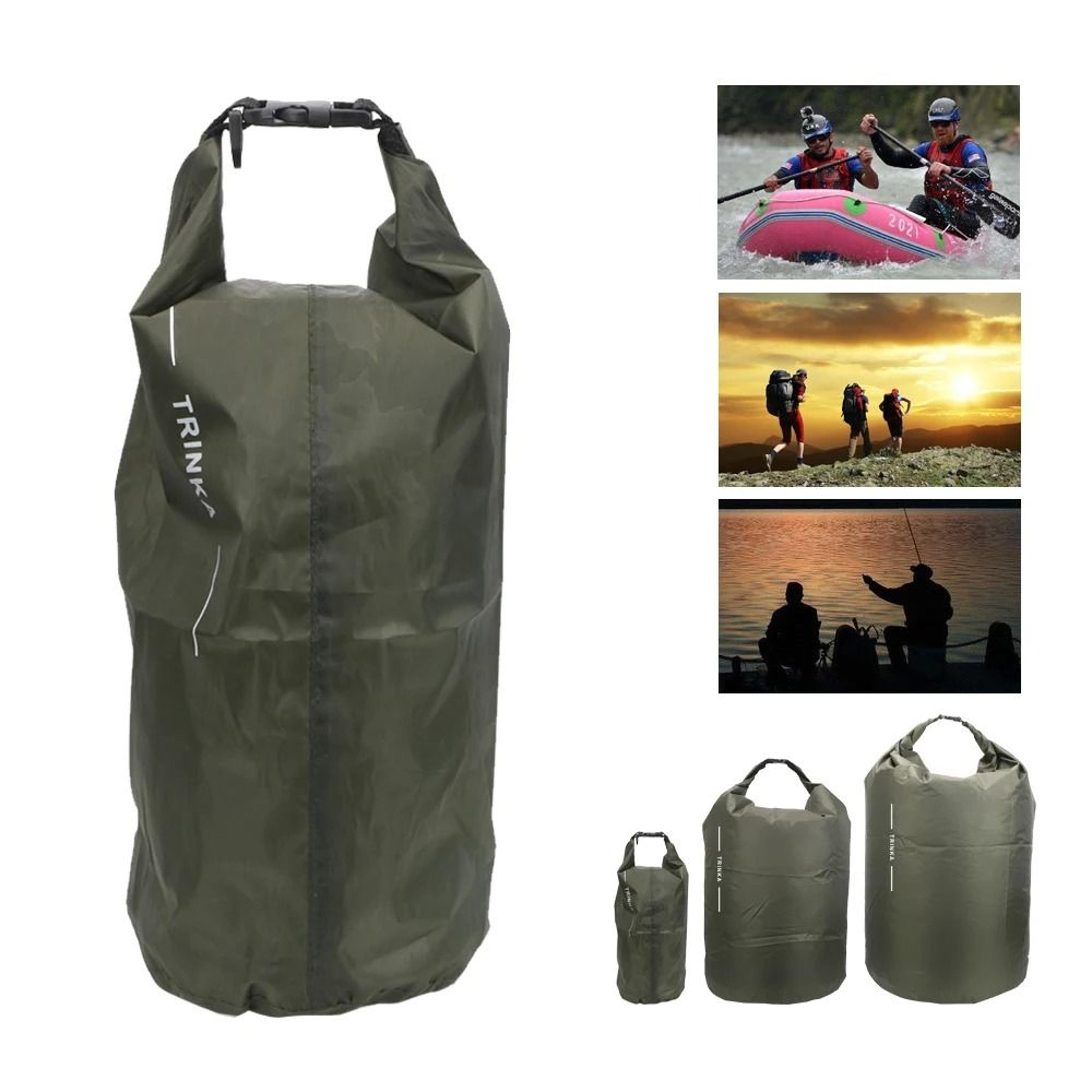 waterproof outdoor storage bag dry sack for camping, hiking, boating, and travel