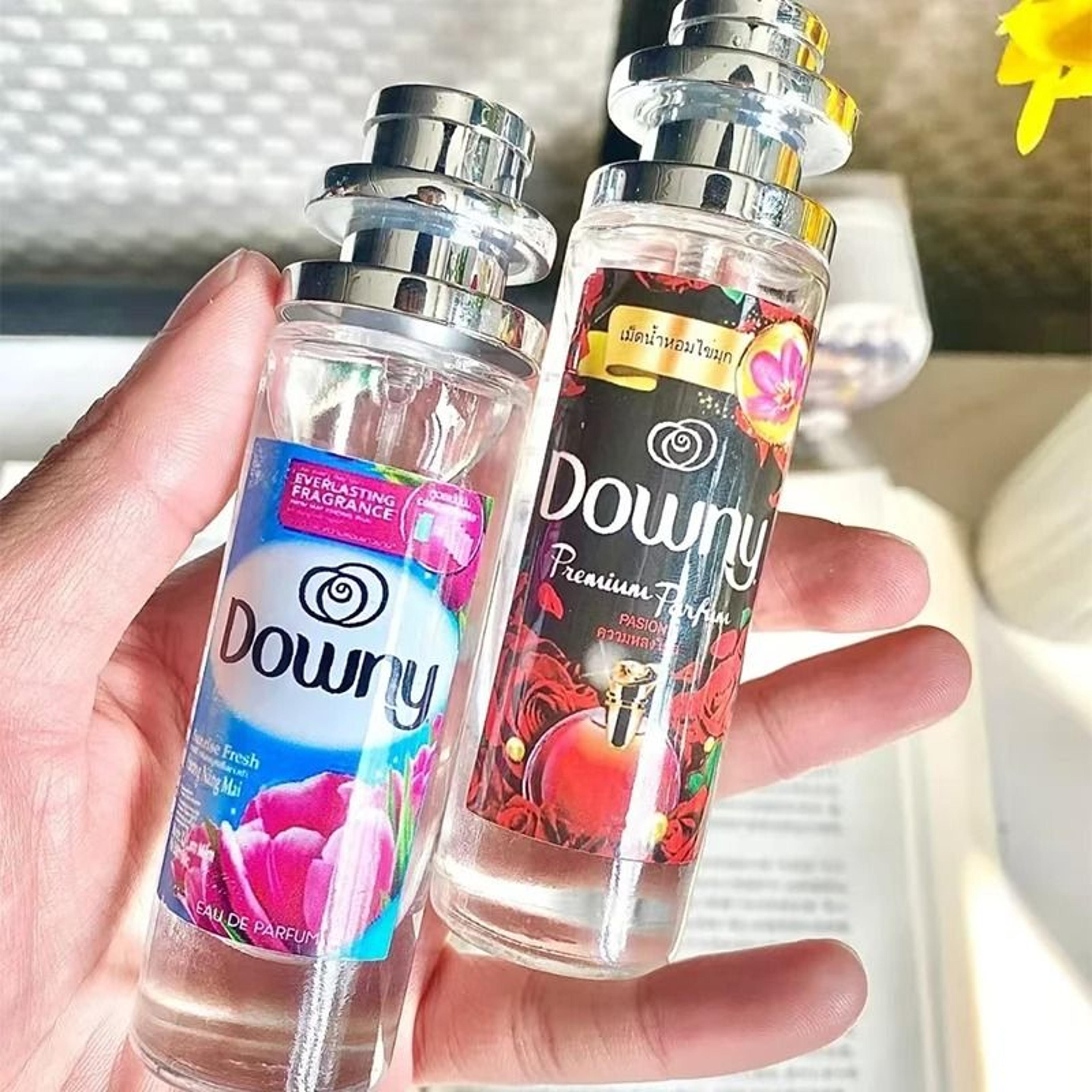 luxury laundry perfume spray 35ml – long-lasting baby soft, tulip, rose and secret fragrance