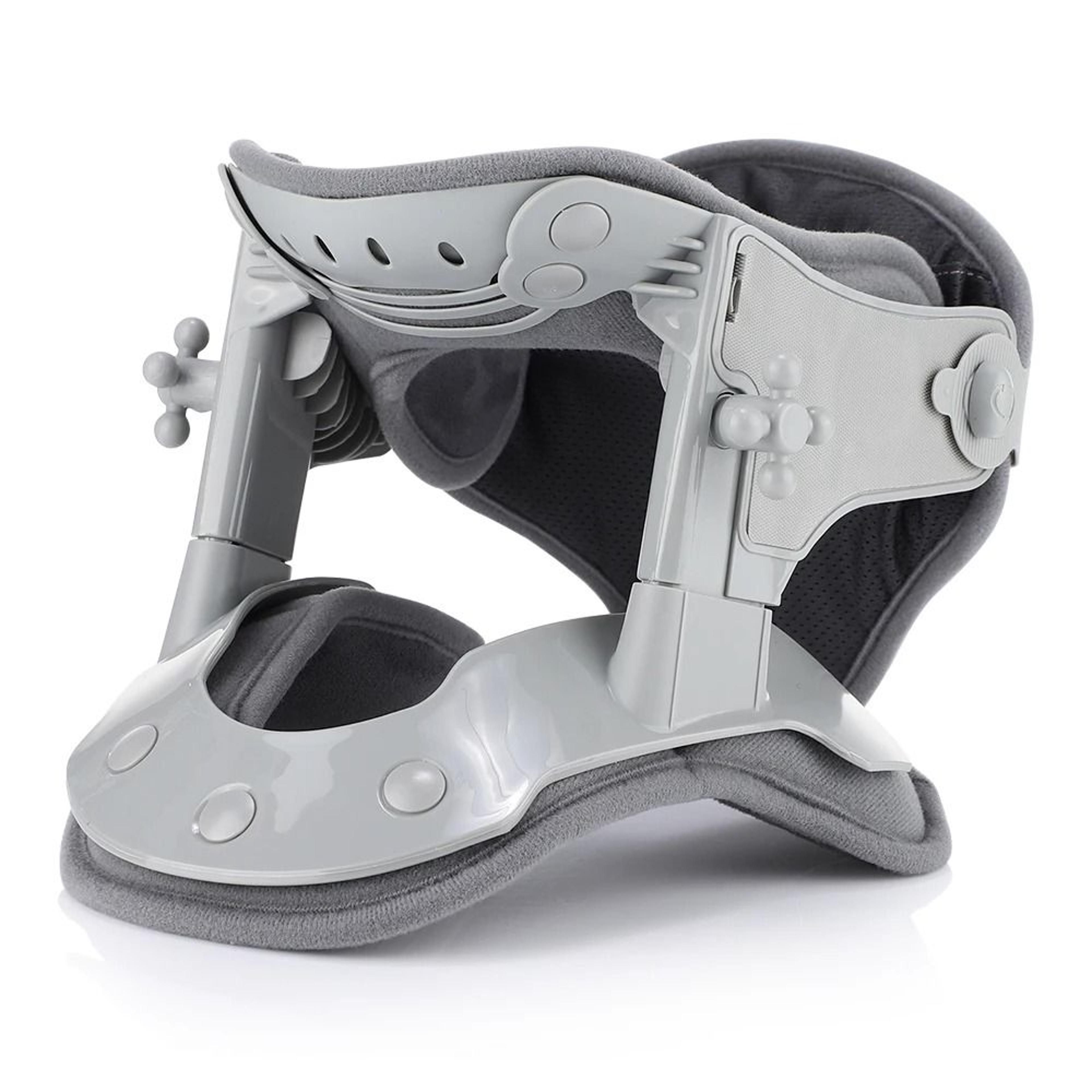 heating neck stretch collar with cervical traction and adjustable hot compression