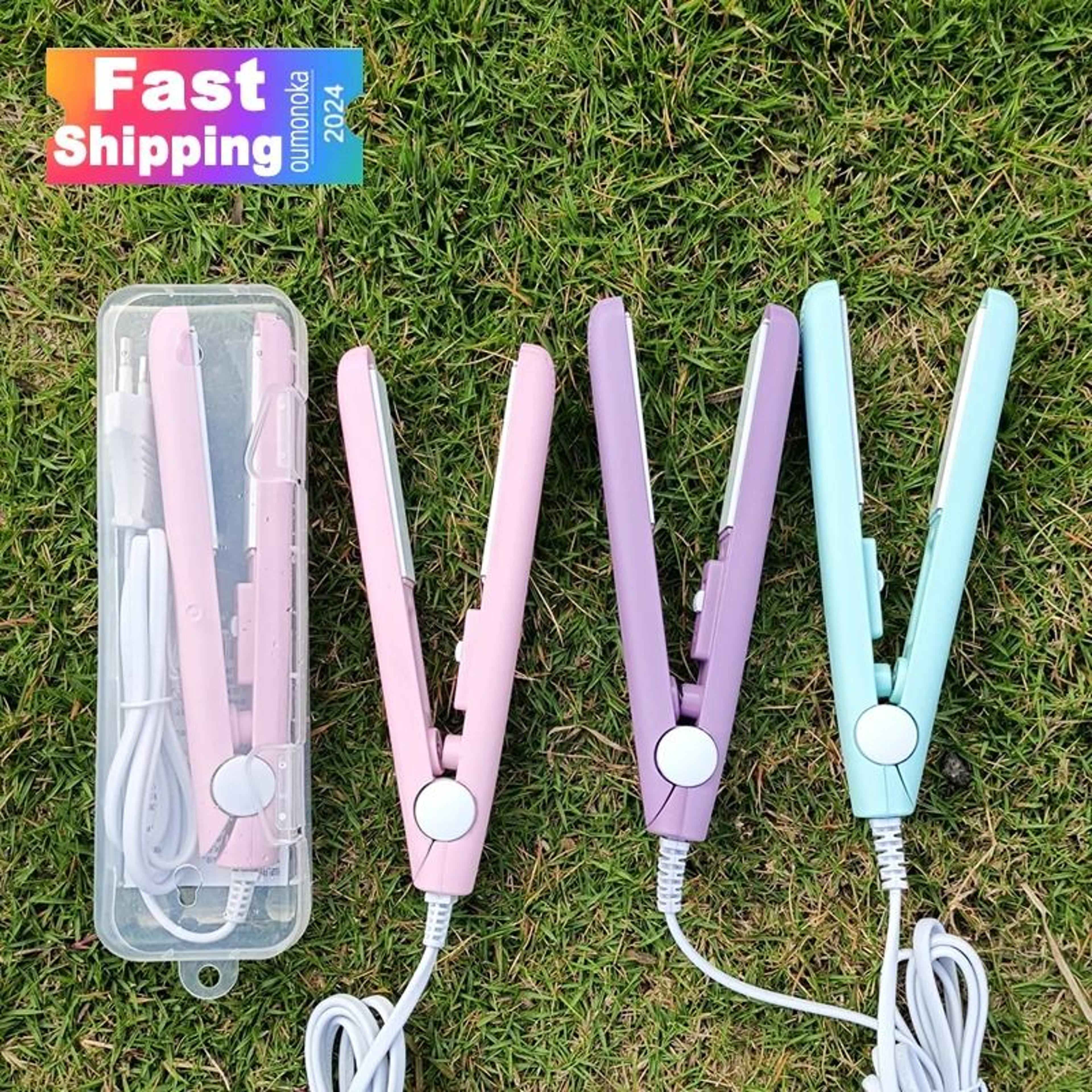 3 in 1 hair iron straightener and curling styling tool