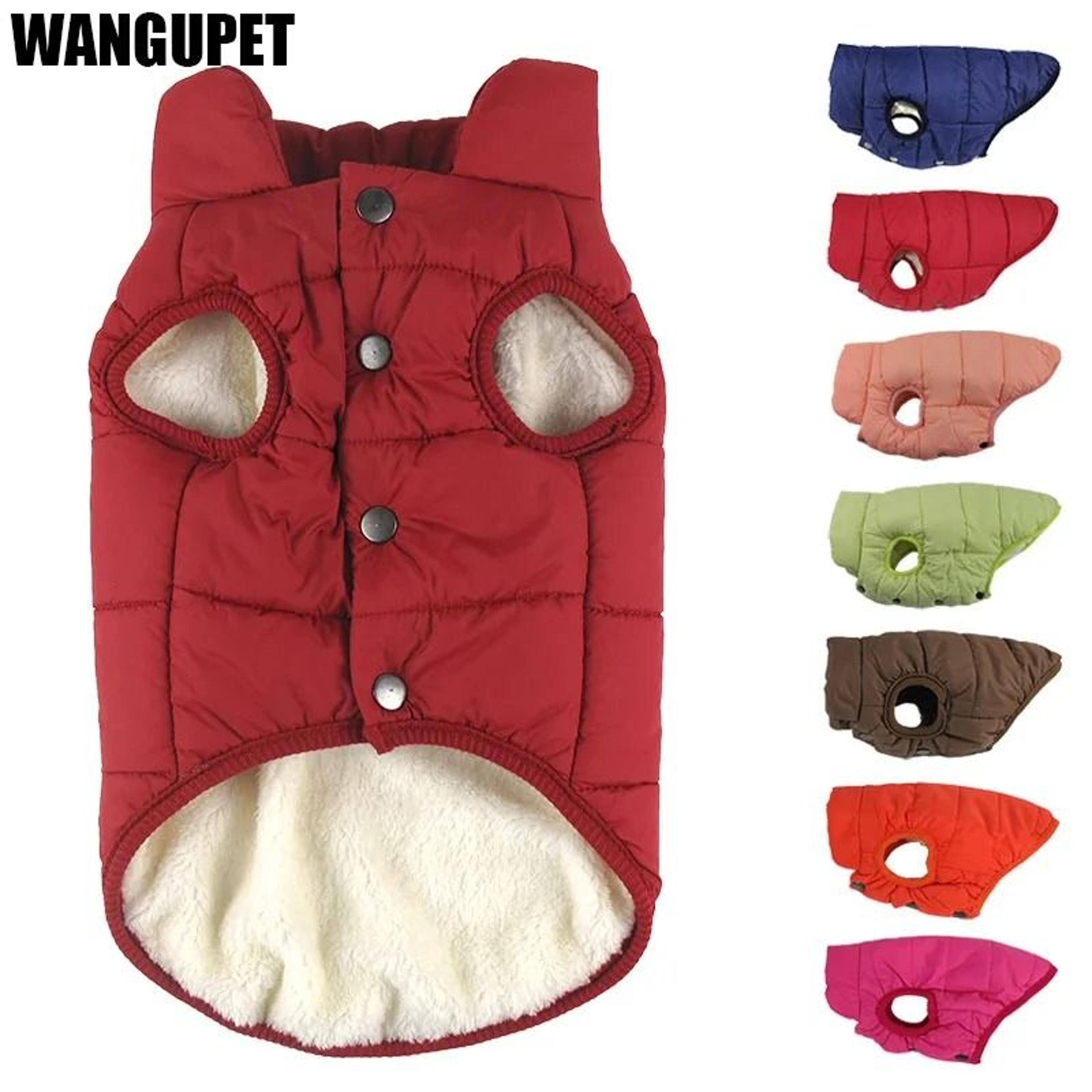 winter pet coat warm fleece dog jacket for small and large dogs