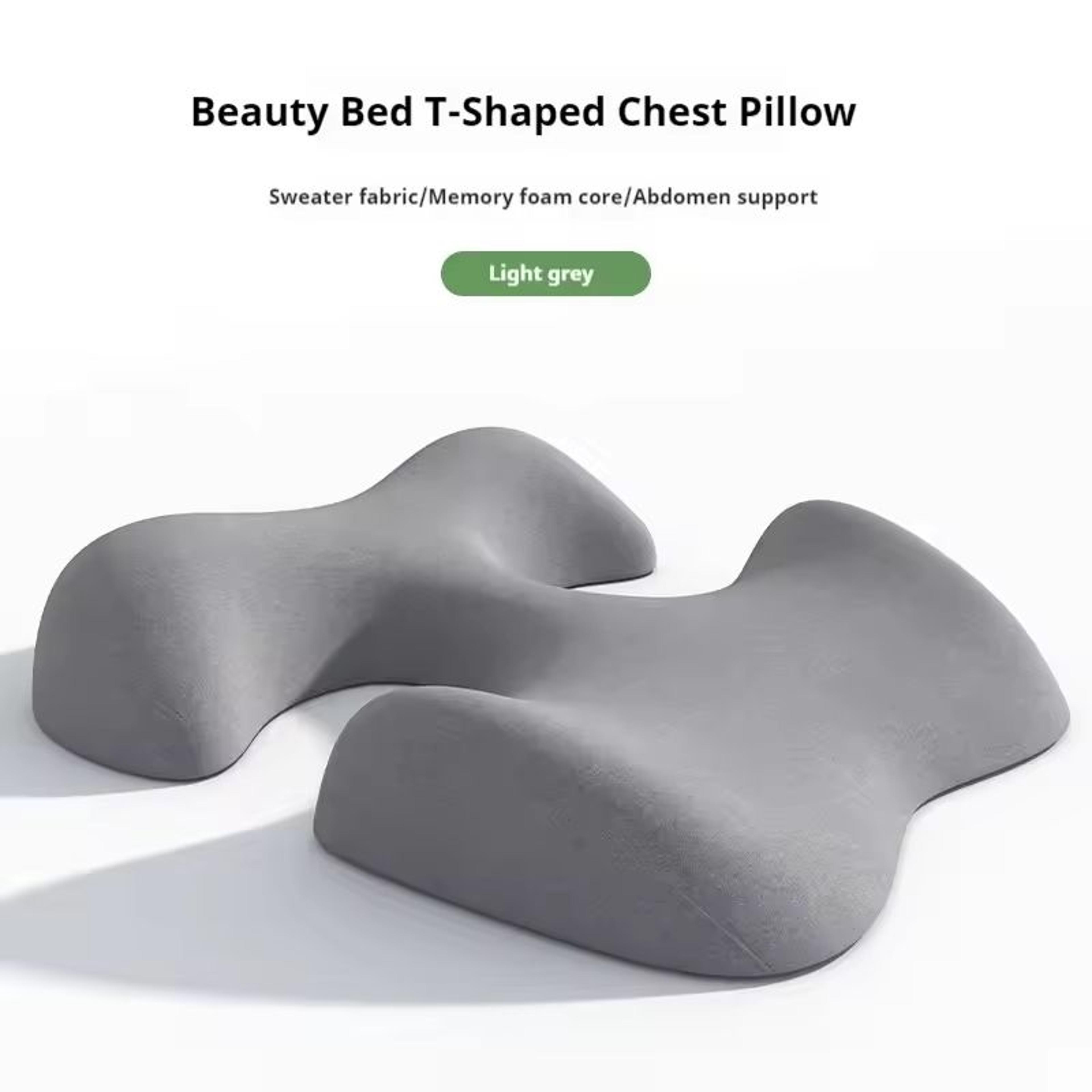 massage face and chest cushion with detachable washable cover