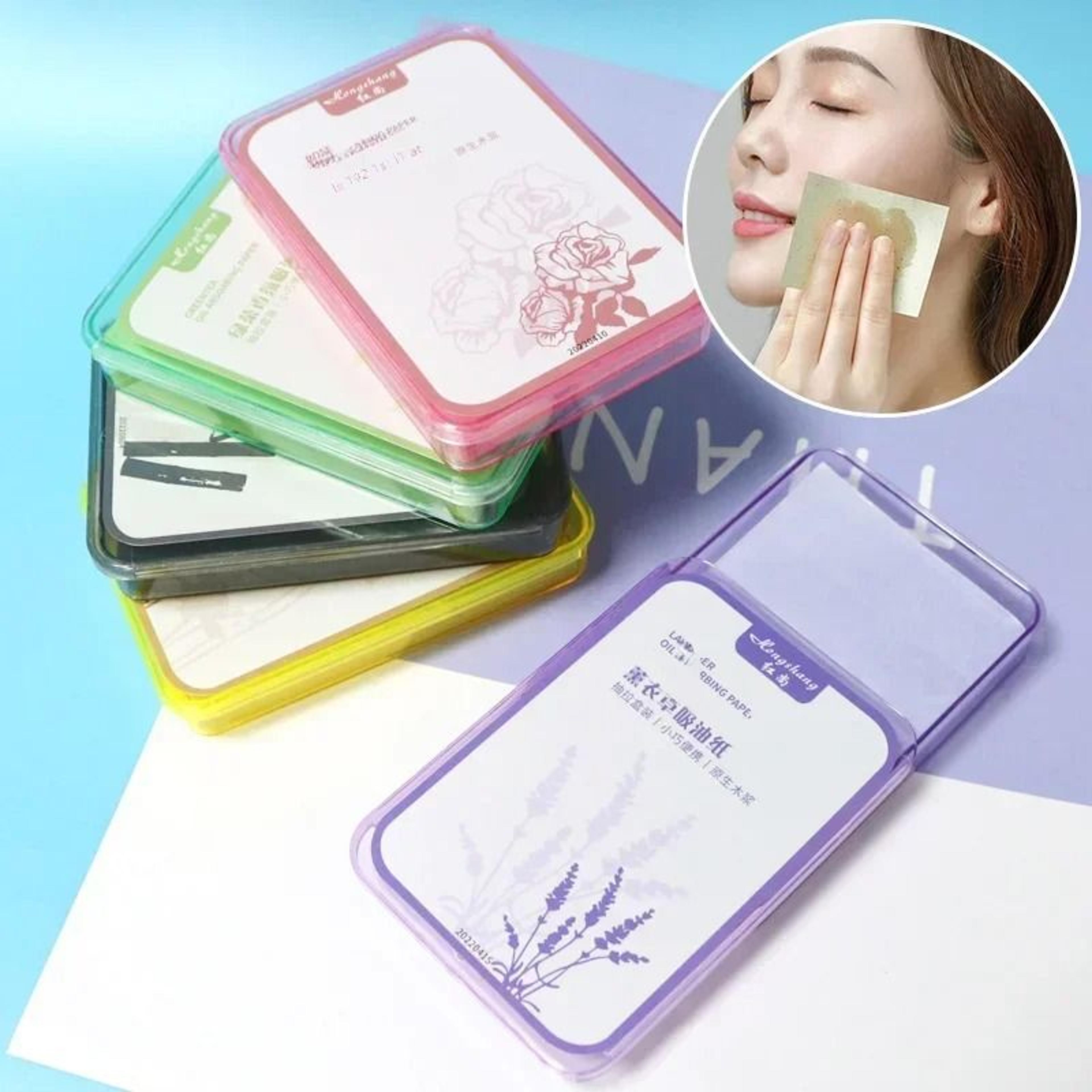 face oil absorbing paper sheets