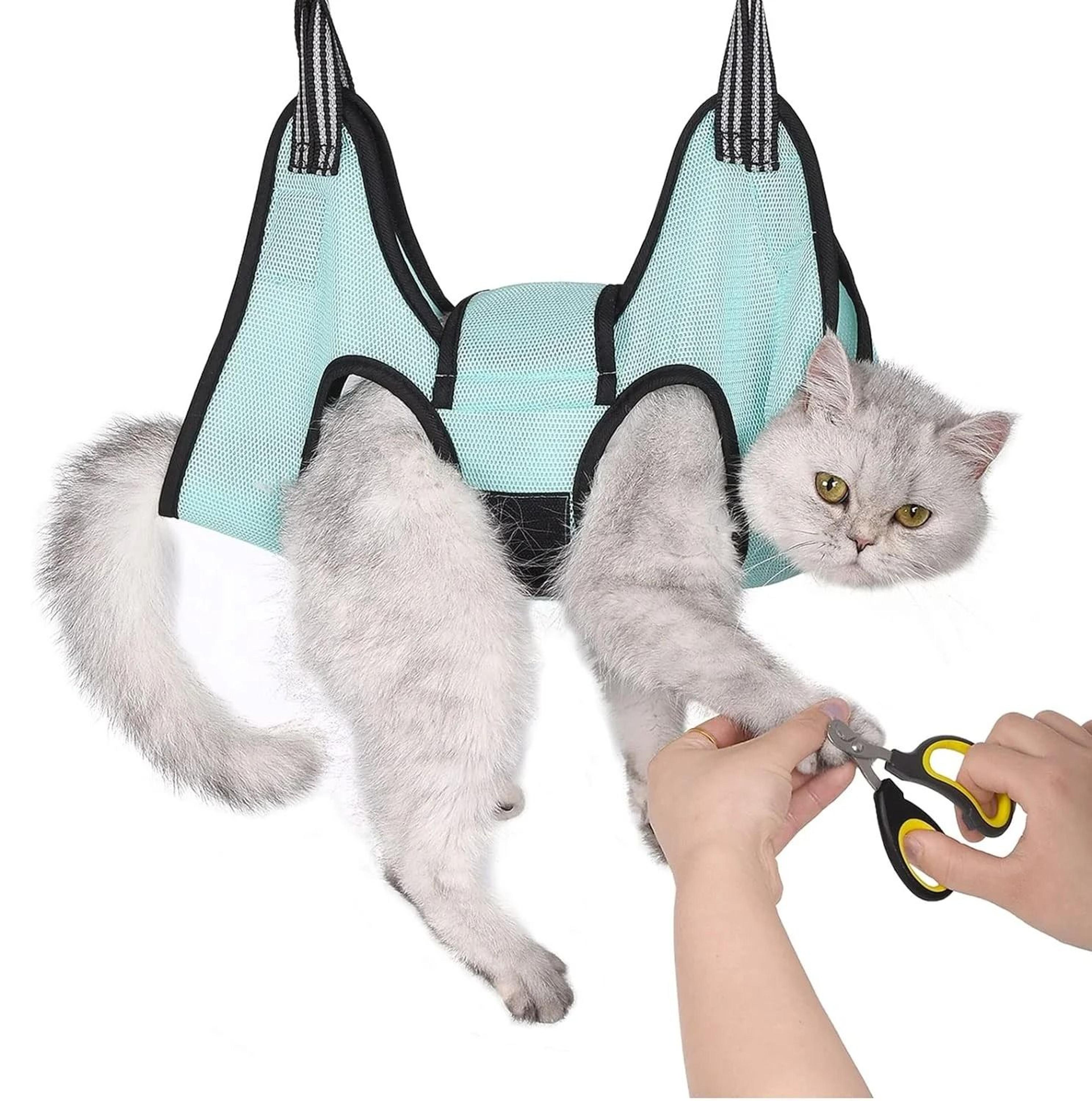 pet grooming hammock helper for cats and small dogs