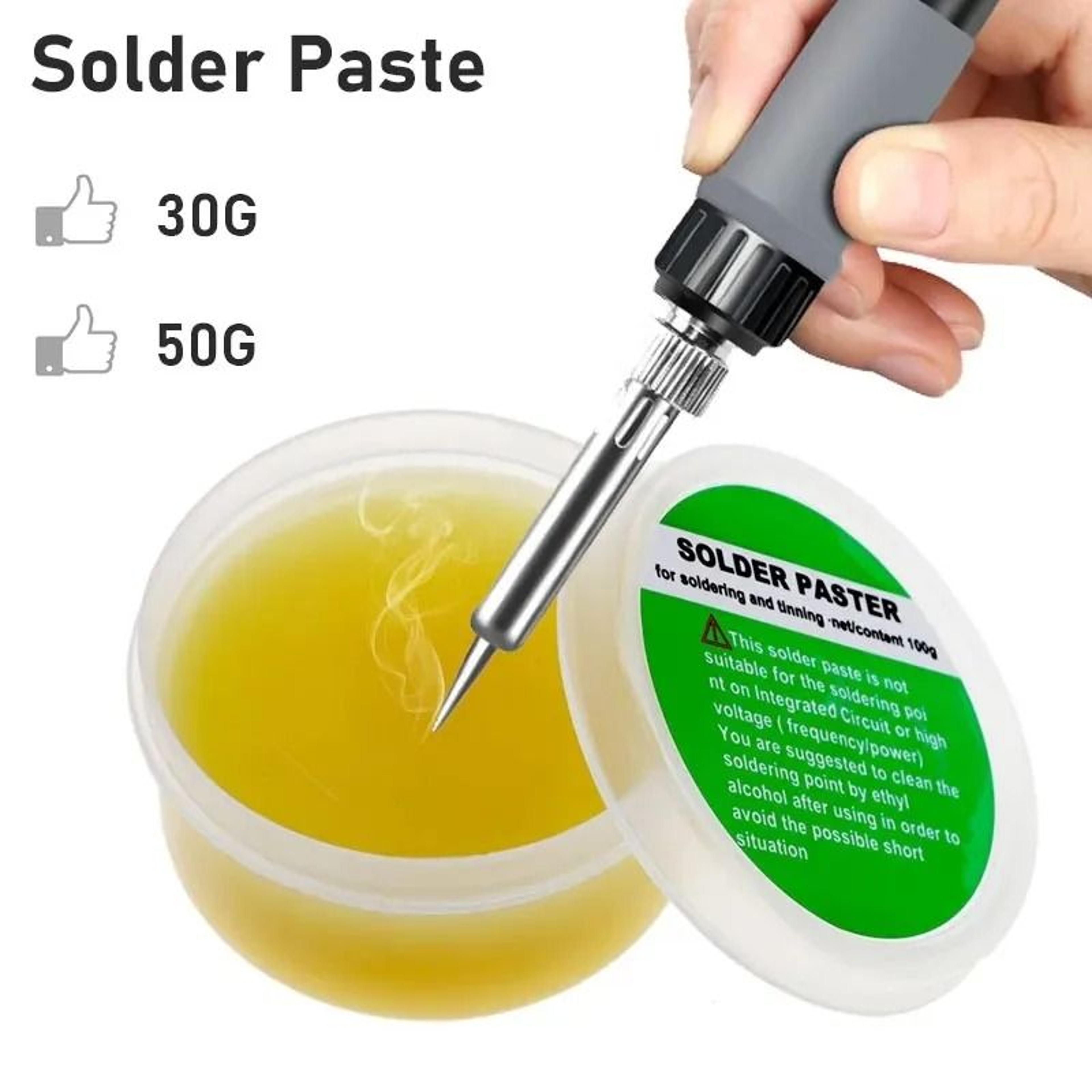 professional welding solder paste flux – no-clean rosin medium temperature 183°f flux for precision soldering