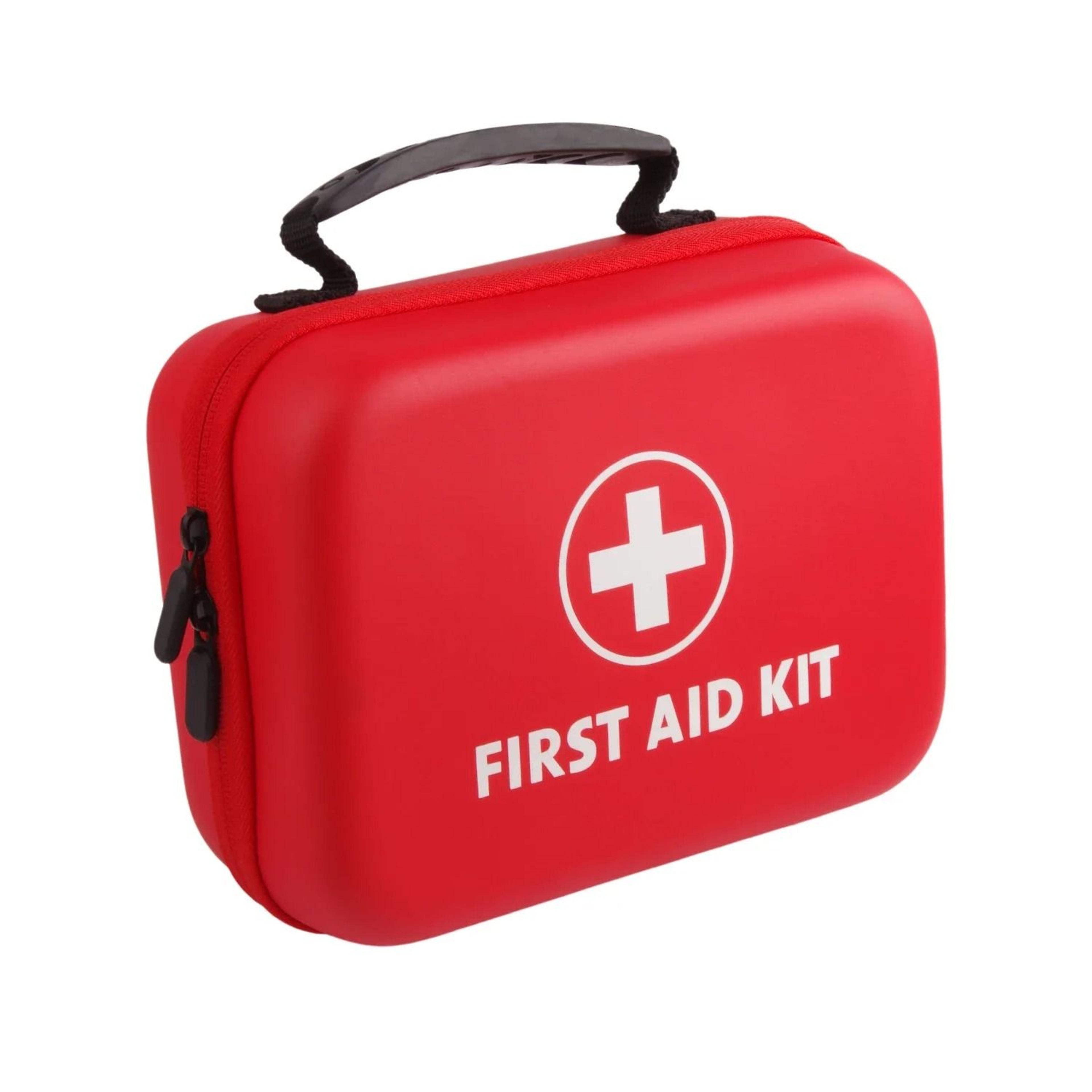 waterproof pu first aid bag – compact travel emergency medical organizer for home, car, and outdoor use