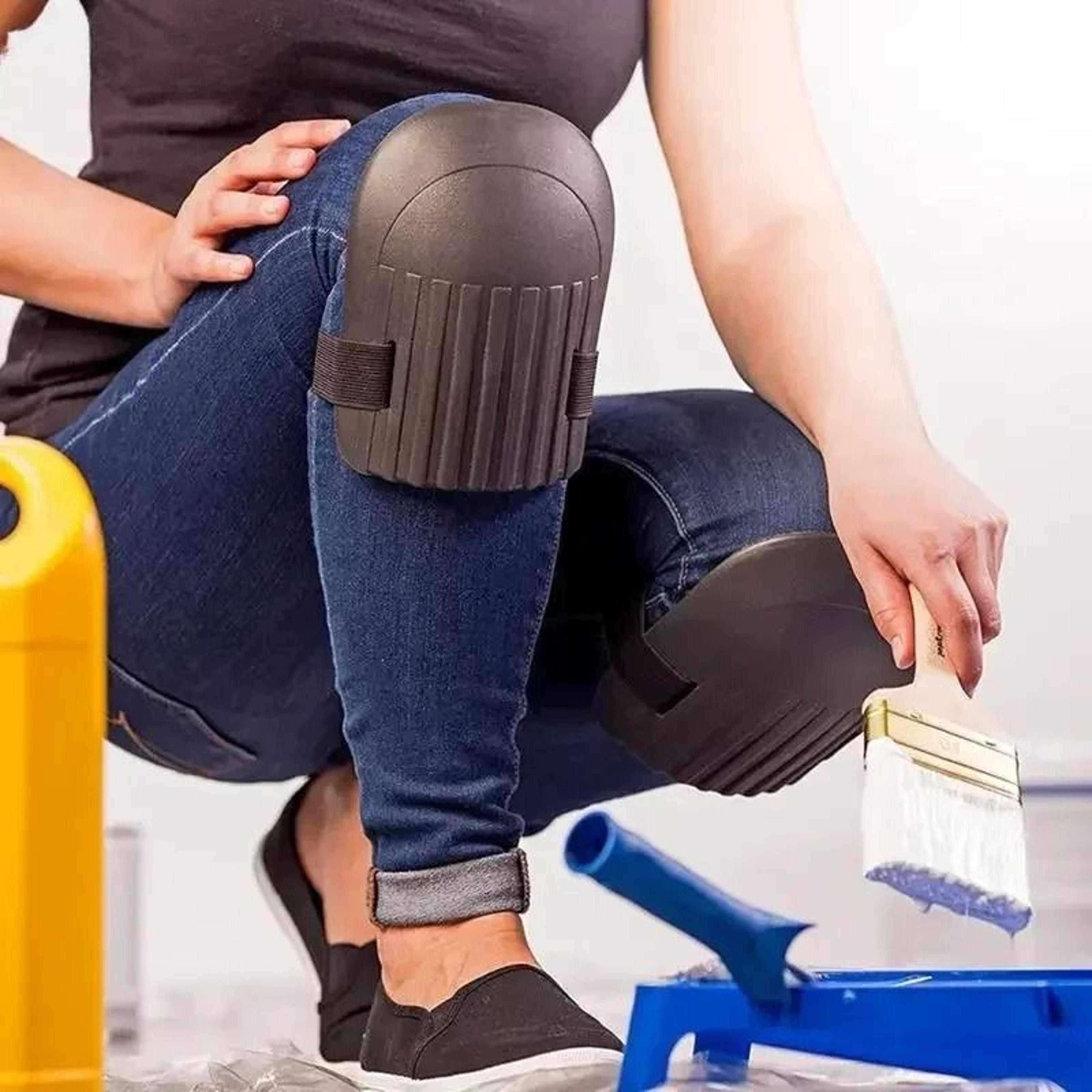 heavy duty knee pads for tile work flooring gardening construction and home improvement