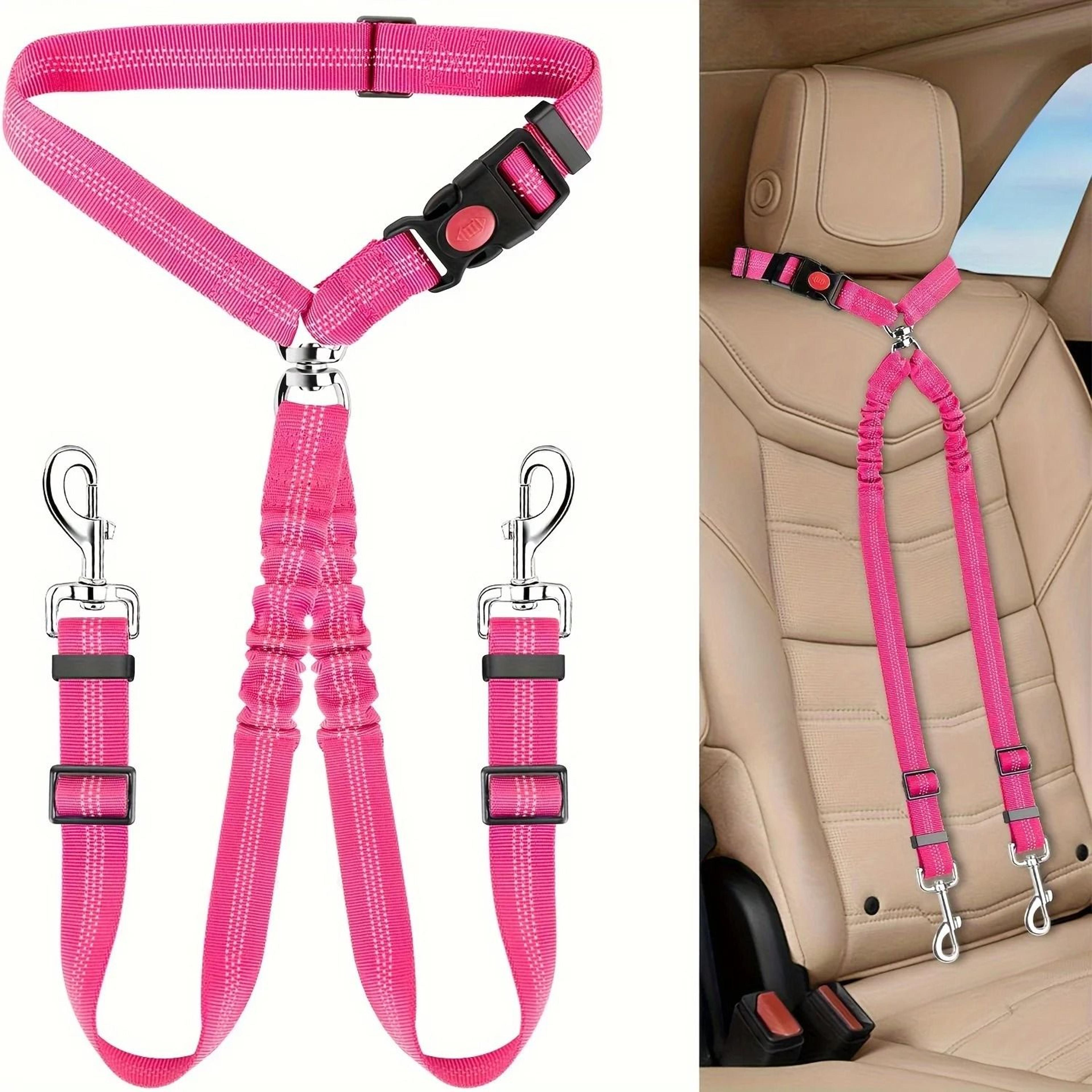 adjustable pet car seat belt leash for dogs and cats